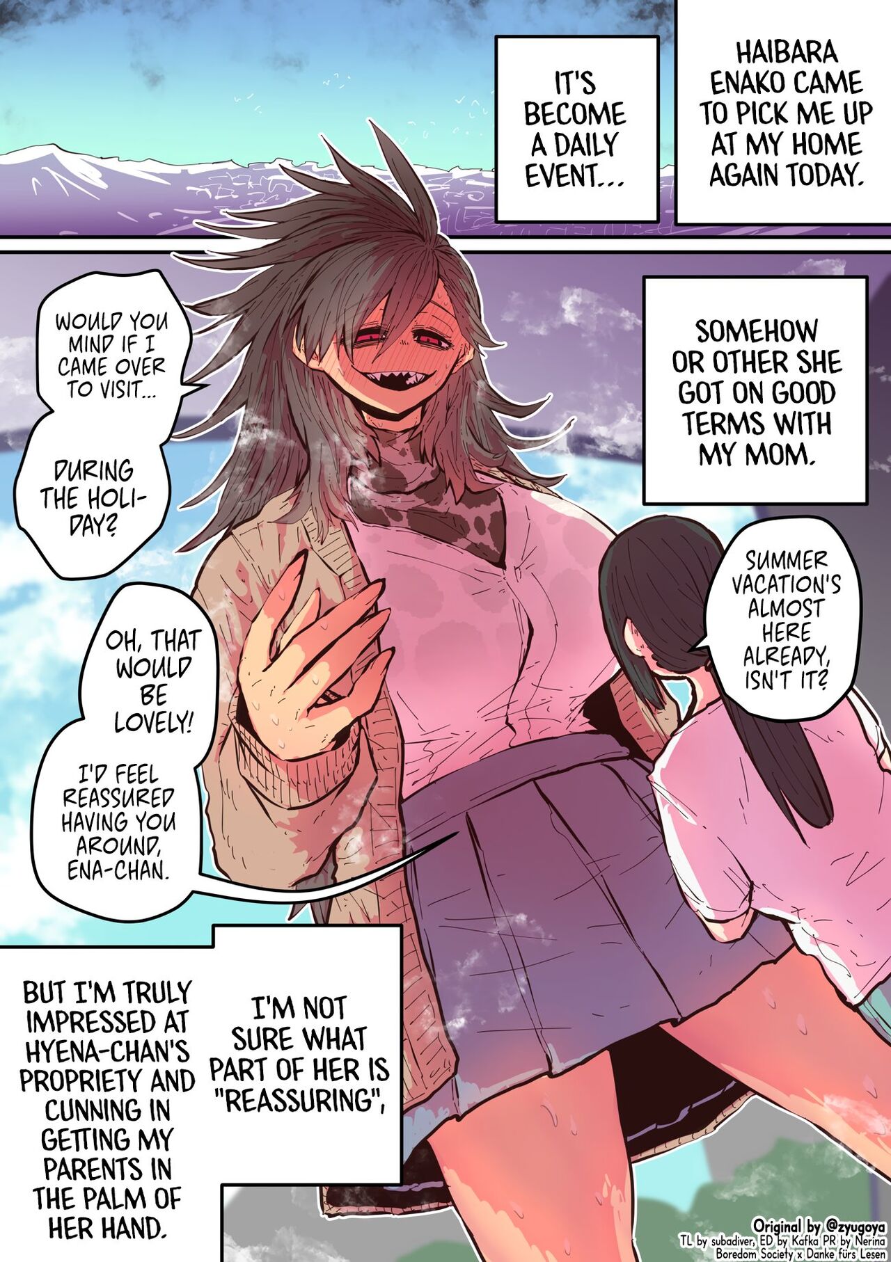 [Zyugoya]Being Targeted by Hyena-chan[English] [danke.moe] [Ongoing] Page 28
