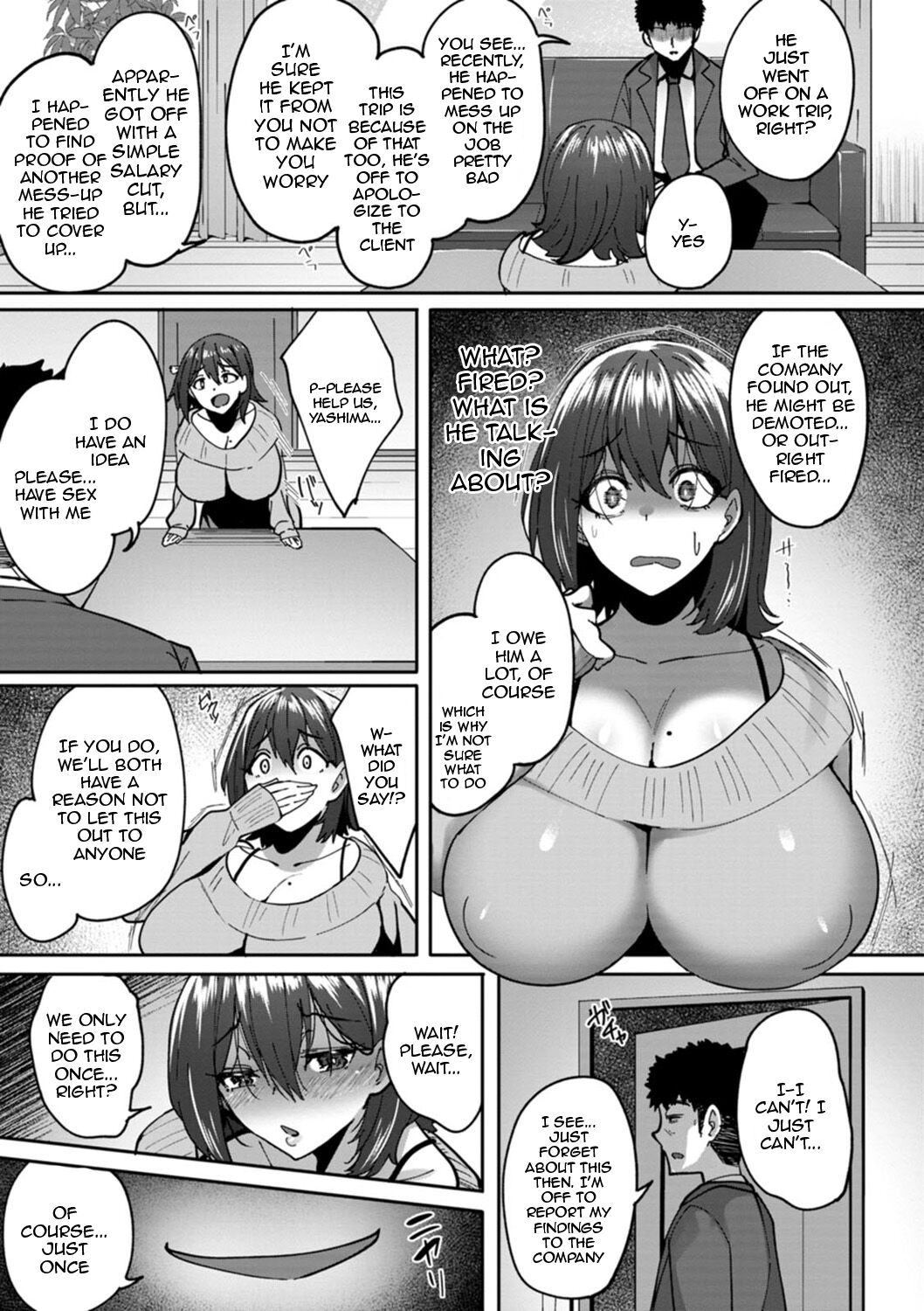 [Skylader]Nikuzuma wa Netorareru Ch.1-3 | The Meaty Wife Gets Taken Away Ch.1-3[English] {Doujins.com} [Digital] Page 10