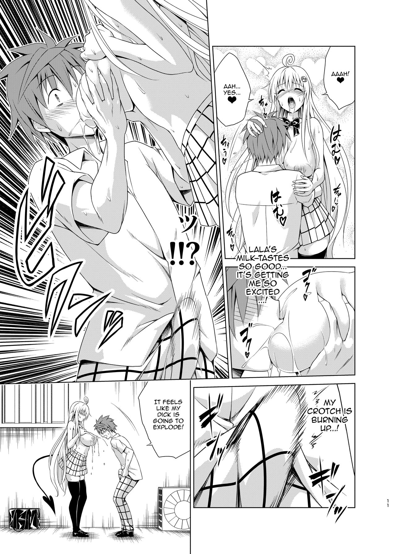 (C102) [TORA MACHINE (Kasukabe Taro)]Mezase! Rakuen Keikaku RX Vol. 2 | Aim for it! Paradise Plan RX vol. 2(To LOVE-Ru) [English] {Doujins.com} Page 10