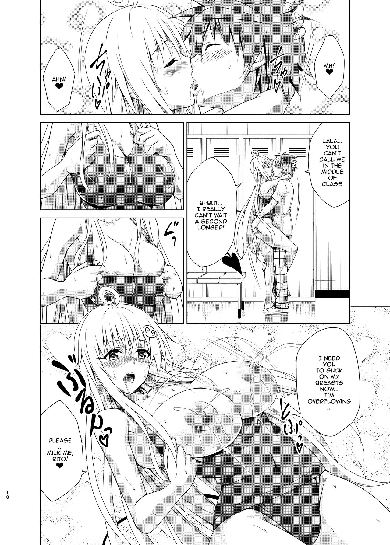 (C102) [TORA MACHINE (Kasukabe Taro)]Mezase! Rakuen Keikaku RX Vol. 2 | Aim for it! Paradise Plan RX vol. 2(To LOVE-Ru) [English] {Doujins.com} Page 17