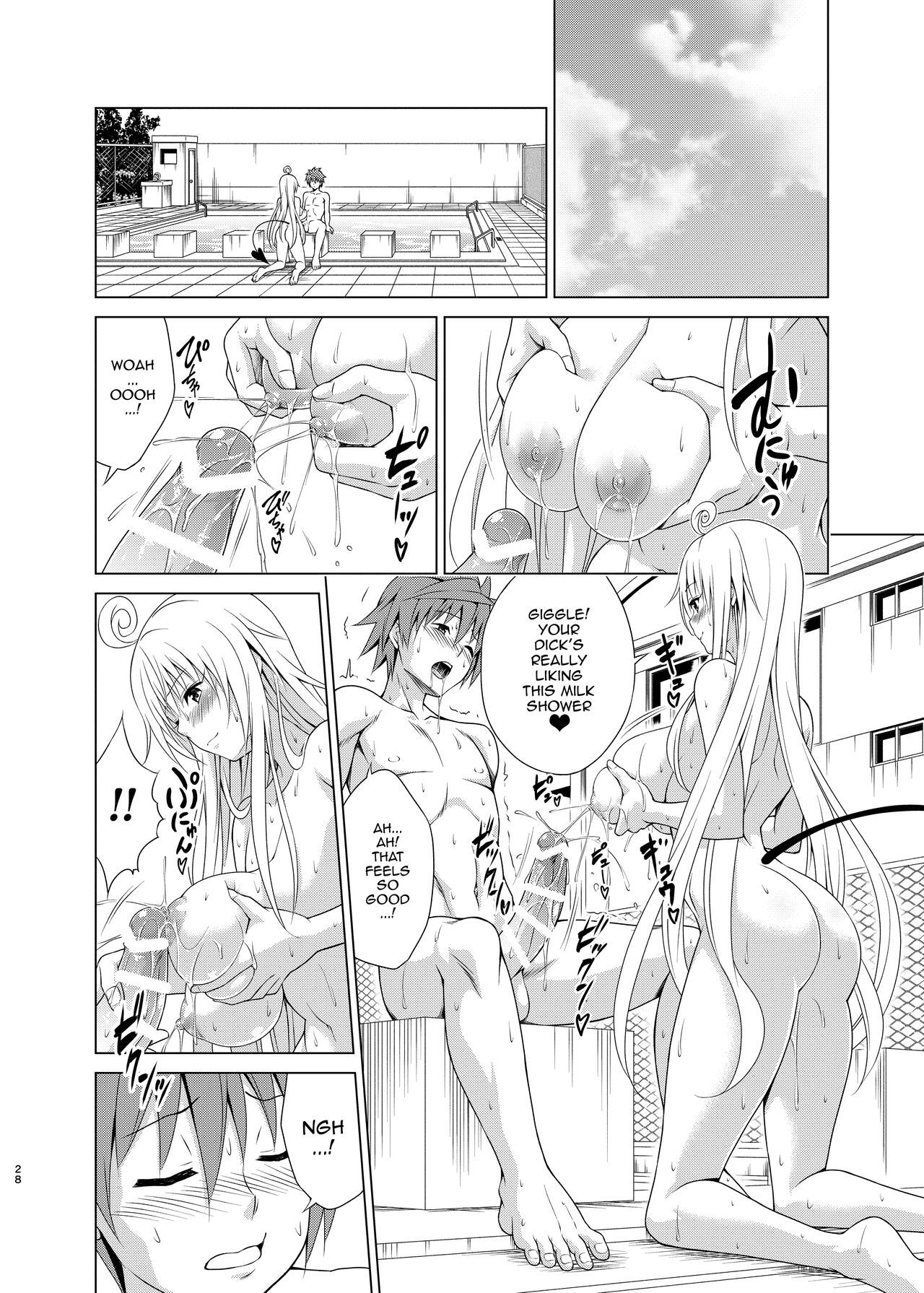(C102) [TORA MACHINE (Kasukabe Taro)]Mezase! Rakuen Keikaku RX Vol. 2 | Aim for it! Paradise Plan RX vol. 2(To LOVE-Ru) [English] {Doujins.com} Page 27