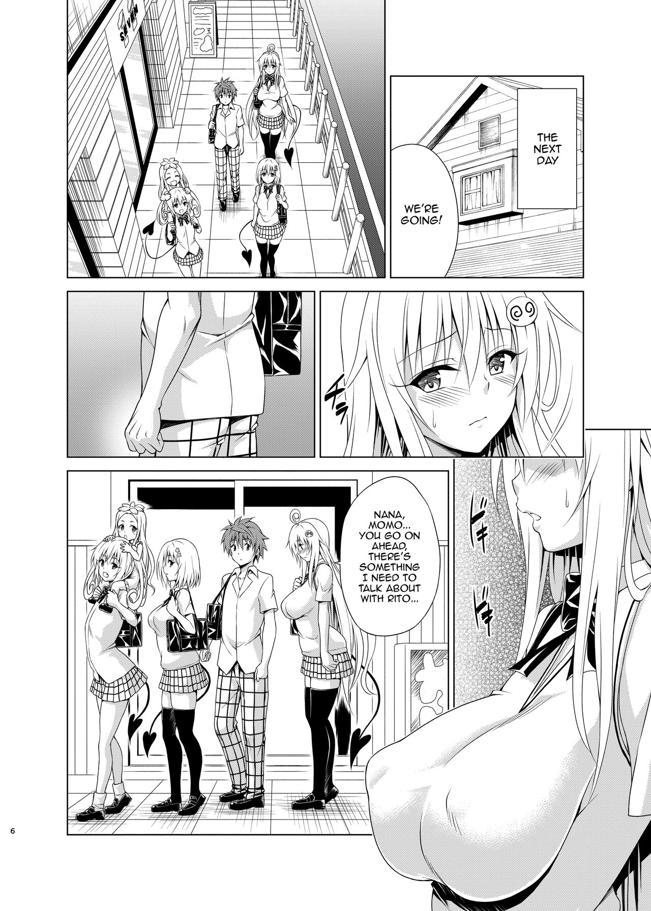 (C102) [TORA MACHINE (Kasukabe Taro)]Mezase! Rakuen Keikaku RX Vol. 2 | Aim for it! Paradise Plan RX vol. 2(To LOVE-Ru) [English] {Doujins.com} Page 5