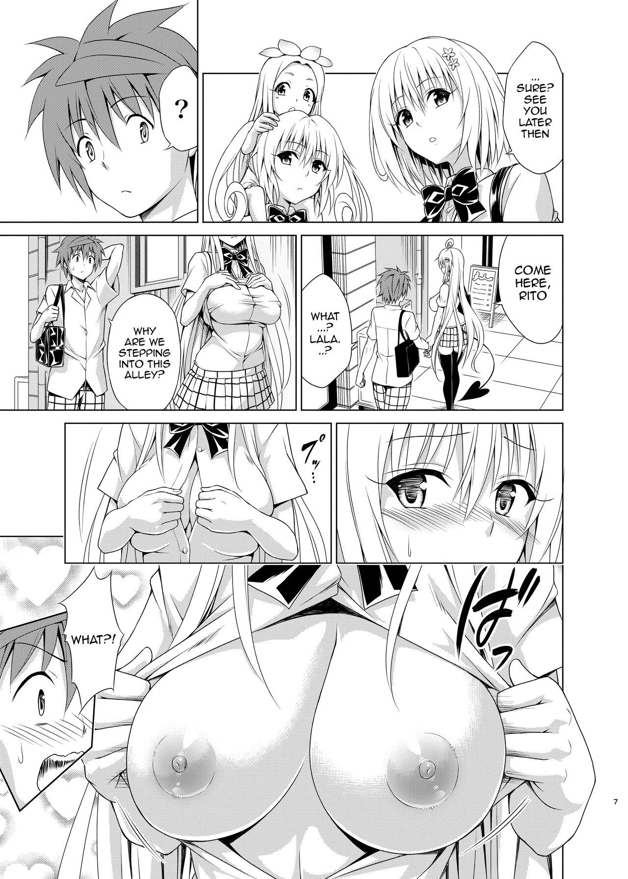 (C102) [TORA MACHINE (Kasukabe Taro)]Mezase! Rakuen Keikaku RX Vol. 2 | Aim for it! Paradise Plan RX vol. 2(To LOVE-Ru) [English] {Doujins.com} Page 6