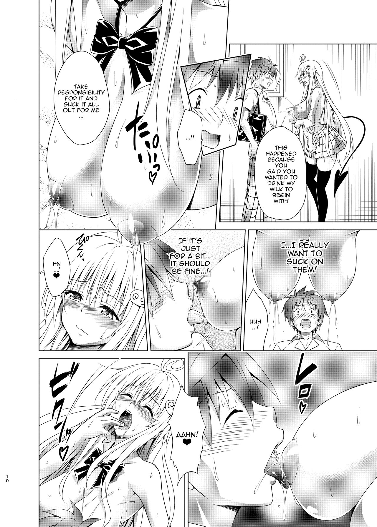 (C102) [TORA MACHINE (Kasukabe Taro)]Mezase! Rakuen Keikaku RX Vol. 2 | Aim for it! Paradise Plan RX vol. 2(To LOVE-Ru) [English] {Doujins.com} Page 9