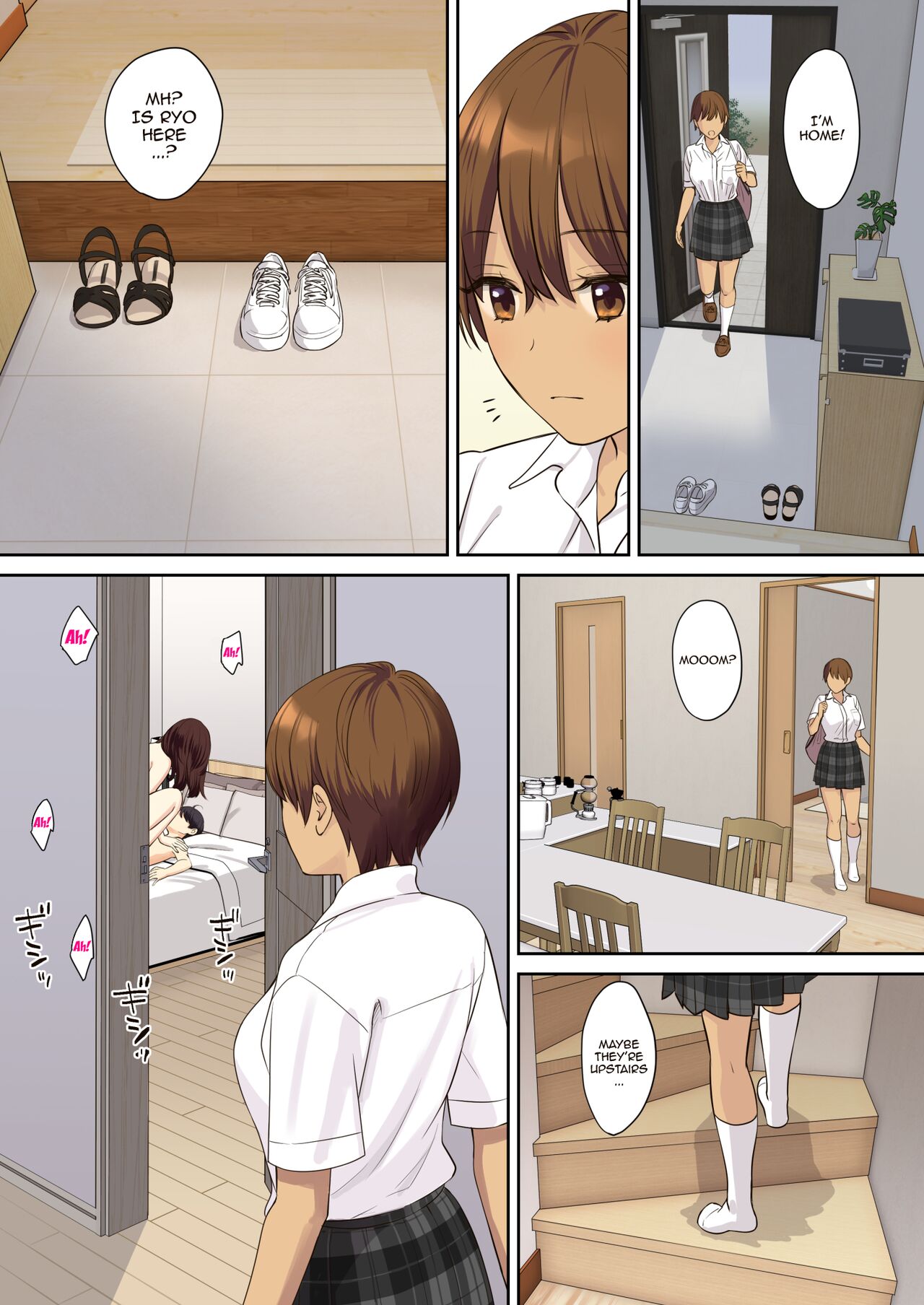 [Oshima Aki]Kanojo no Okaa-san ni Doutei o Ubawareru Hanashi 2 | A Story About a Boy Getting His Virginity Stolen by His (Girl) Friend's Mom 2[English] {Doujins.com} Page 21