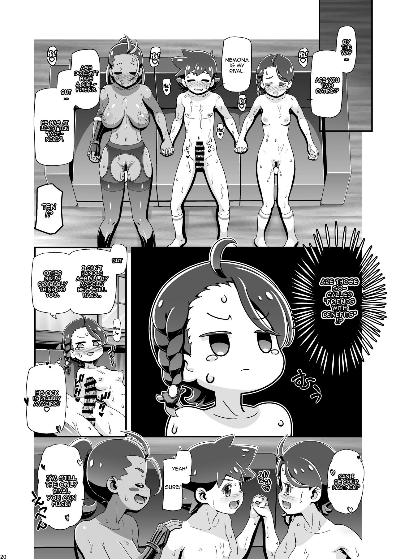 [Gambler Club (Kousaka Jun)]] PM GALS SV Nemo & Aoi | PM GALS SV Nemona and Juliana(Pokémon Scarlet and Violet) [English] {Doujins.com} [Digital] Page 19