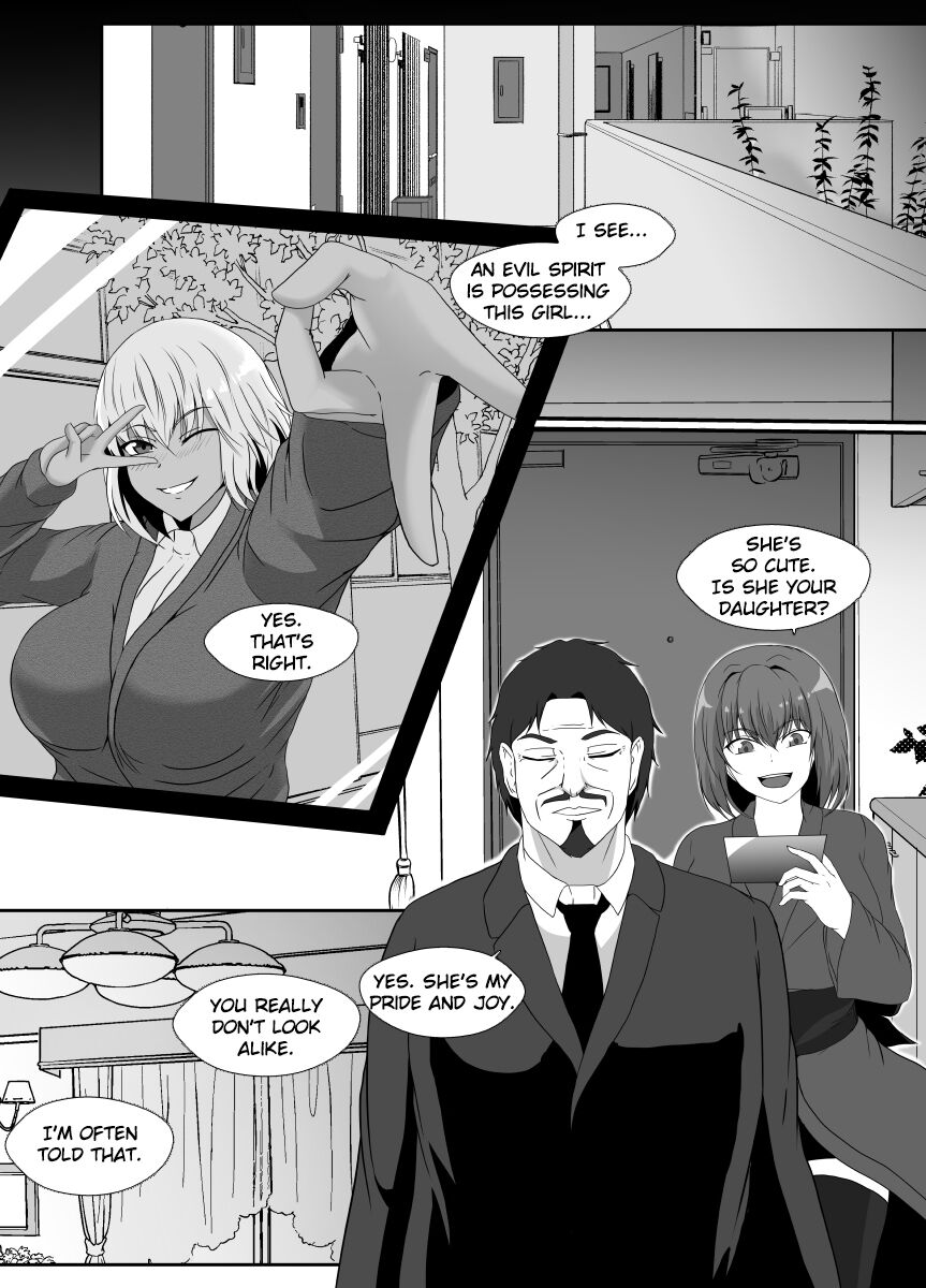 [Hyoui no Jikan (Shimakawa)]Shinmai Joreishi wa  Akuryo ni   Tsukareru | The Possessed Novice Exorcist[English] [TheFrogManScans] Page 4