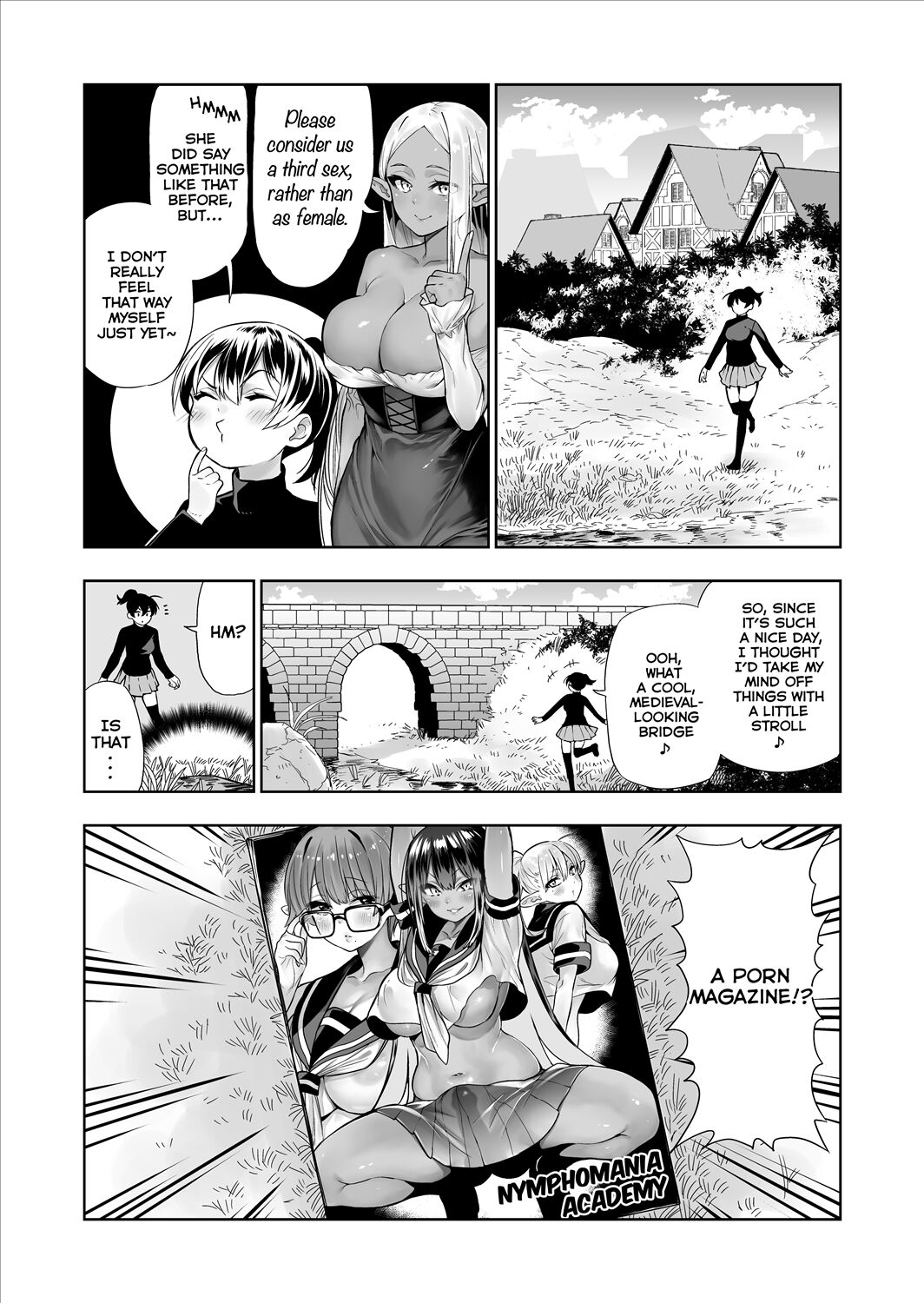 [Kawakami Masaki]Futanari no Elf[English] [Decensored] [ongoing] Page 102