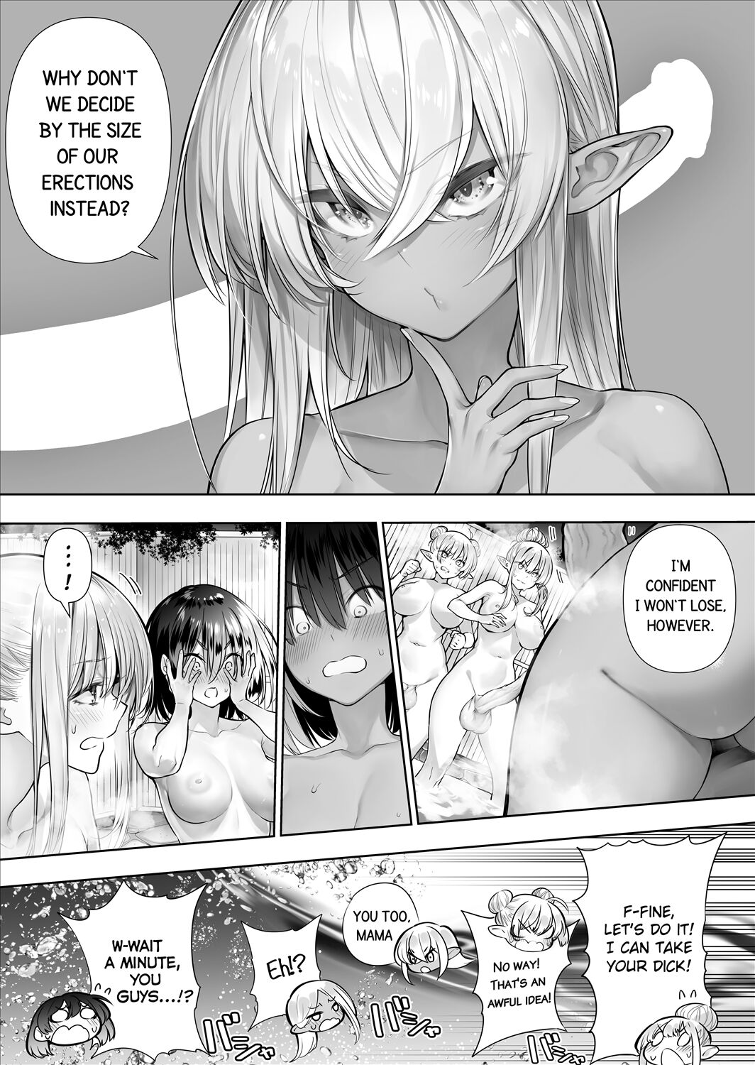 [Kawakami Masaki]Futanari no Elf[English] [Decensored] [ongoing] Page 138