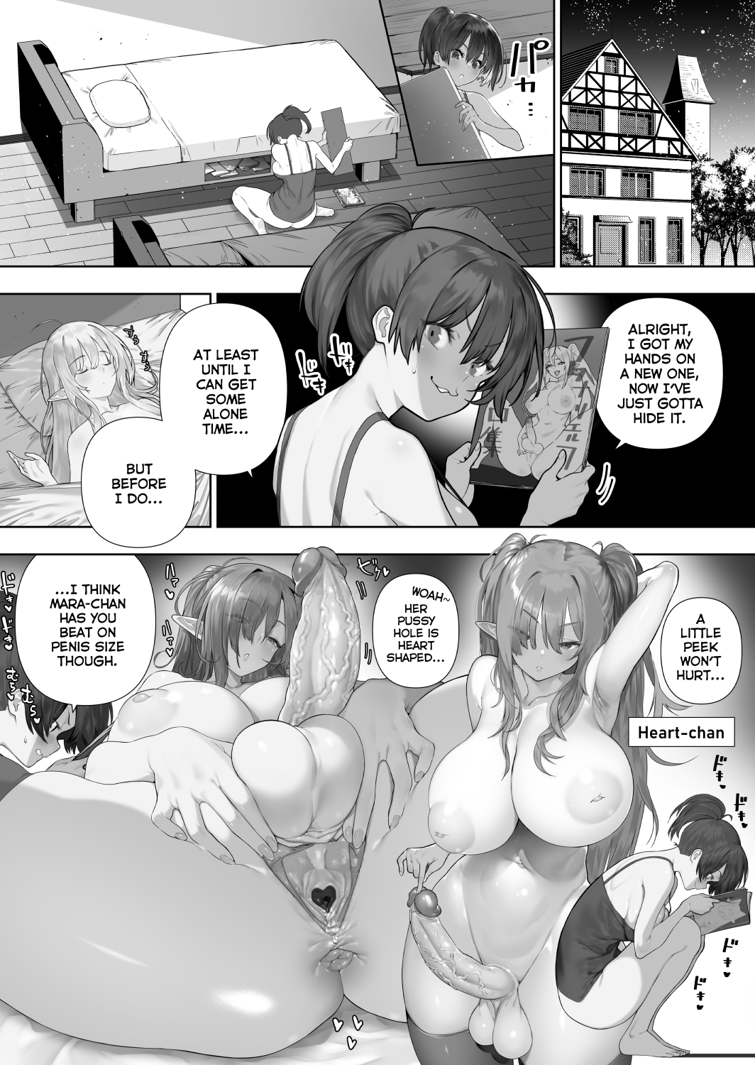 [Kawakami Masaki]Futanari no Elf[English] [Decensored] [ongoing] Page 223