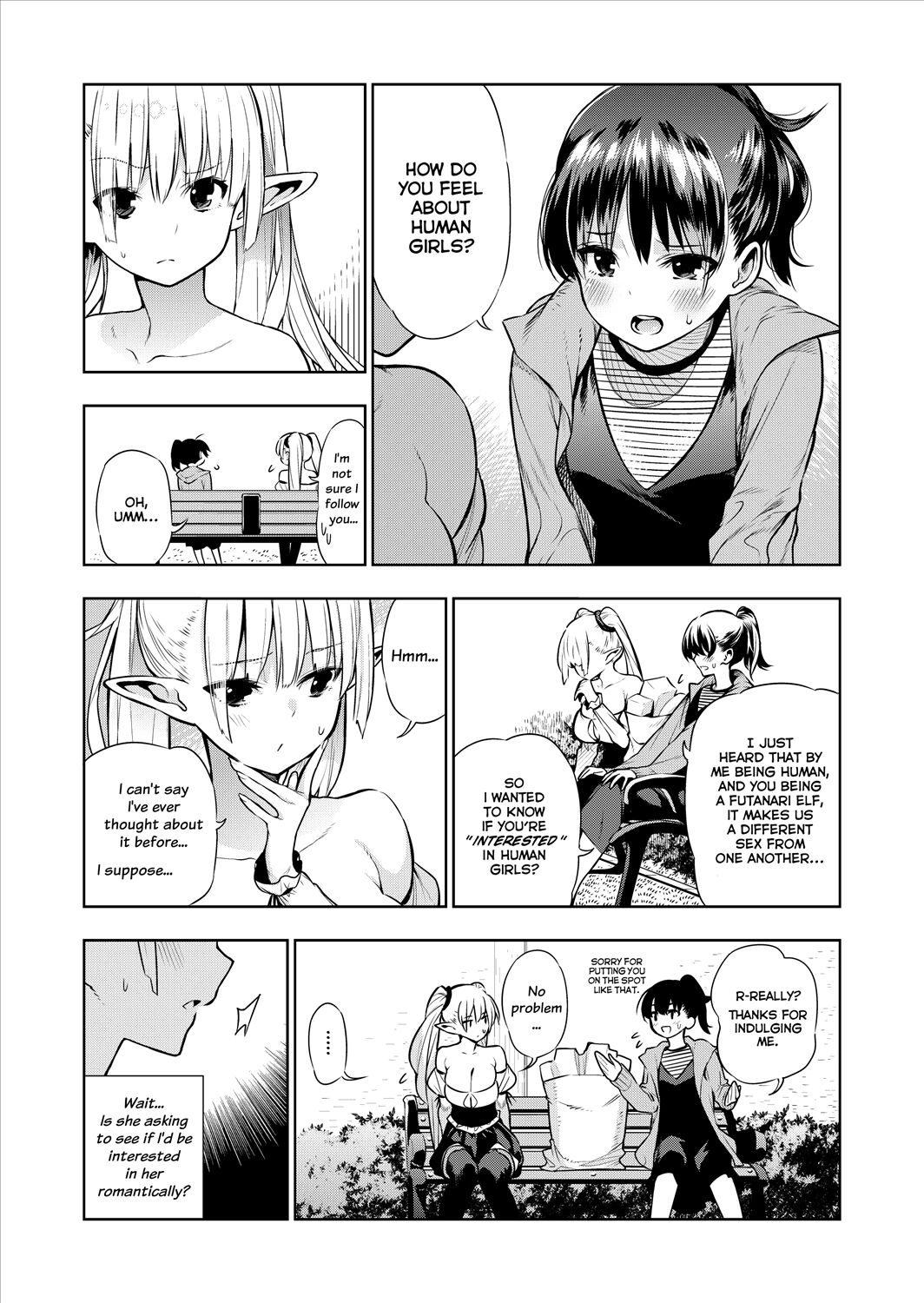 [Kawakami Masaki]Futanari no Elf[English] [Decensored] [ongoing] Page 42