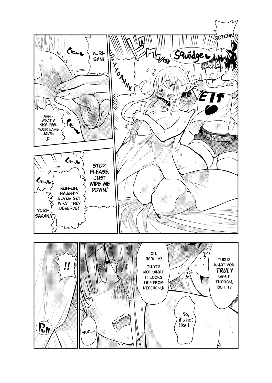 [Kawakami Masaki]Futanari no Elf[English] [Decensored] [ongoing] Page 58