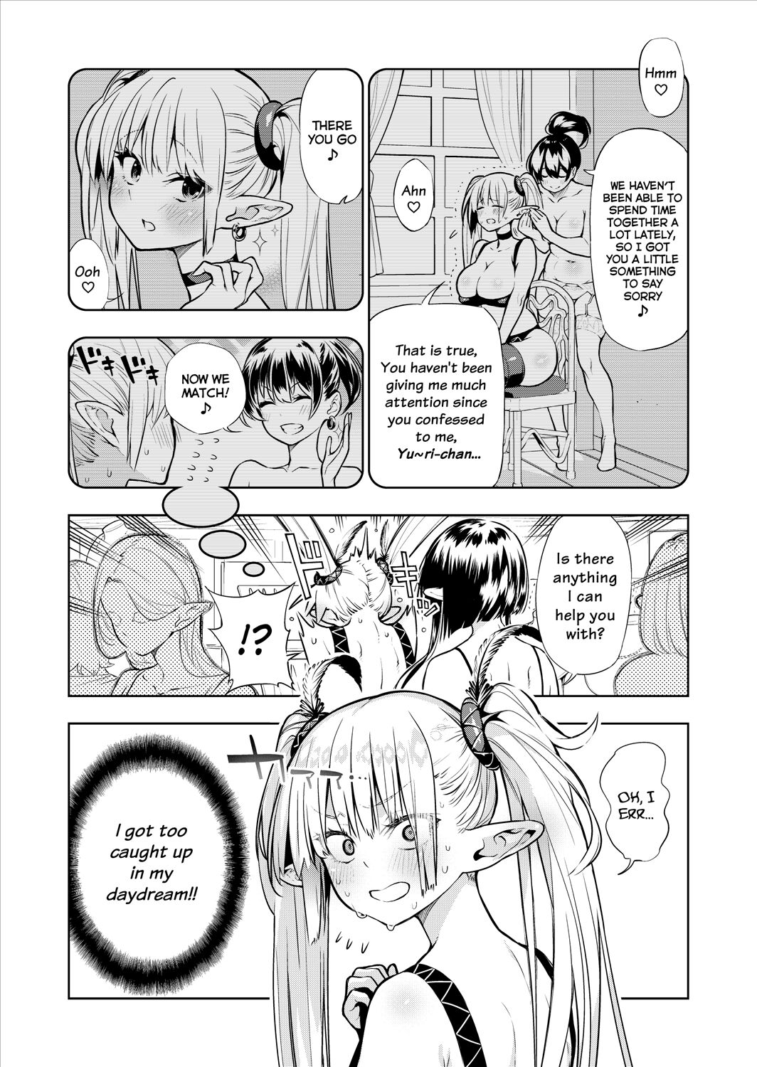 [Kawakami Masaki]Futanari no Elf[English] [Decensored] [ongoing] Page 61