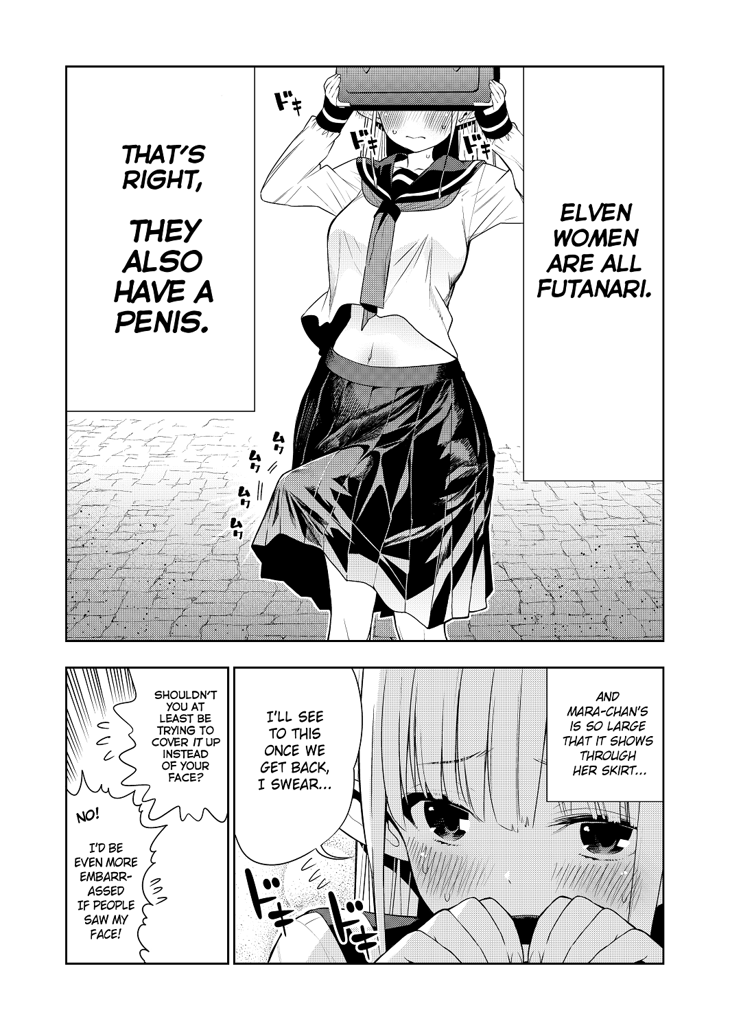 [Kawakami Masaki]Futanari no Elf[English] [Decensored] [ongoing] Page 9