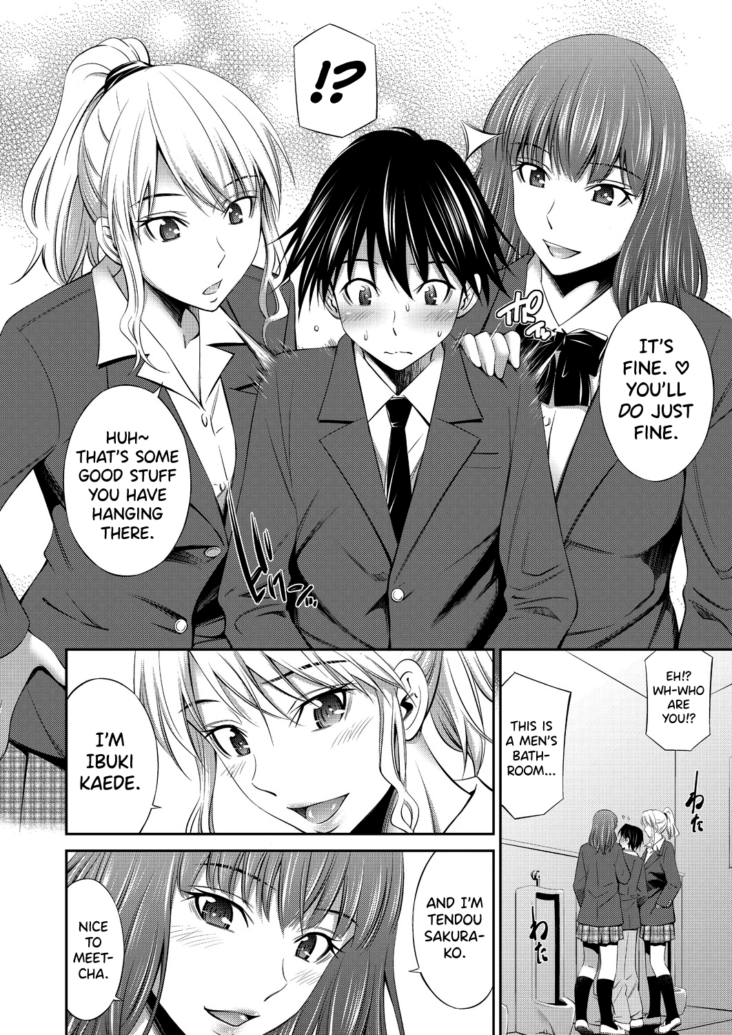 [Sabashi Renya]Senpai-tachi to no Gakuen Seikatsu Ch. 1[English] [biribiri] [Digital] Page 6