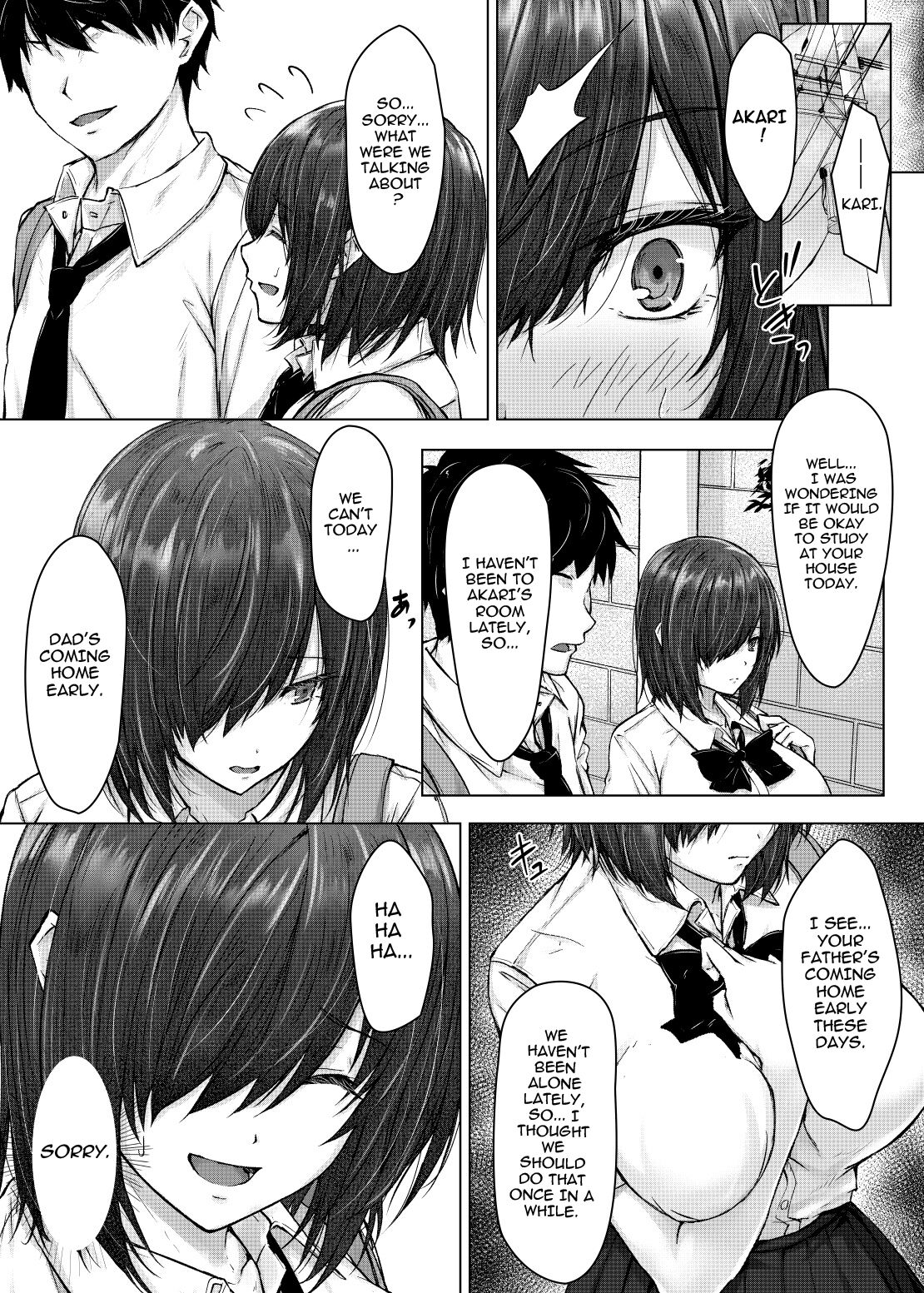 [Hachimitsu Joystick (Sui-en)]Kareshi ja Ikenai Kyonyuu Meikko, Dai Kirai na Oji-san no Sei Kaihatsu Massage ni Ochiru | A Niece with Huge Tits who can't Cum with her Boyfriend Falls For her Hated Uncle's Sex Development Massage[English] Page 22