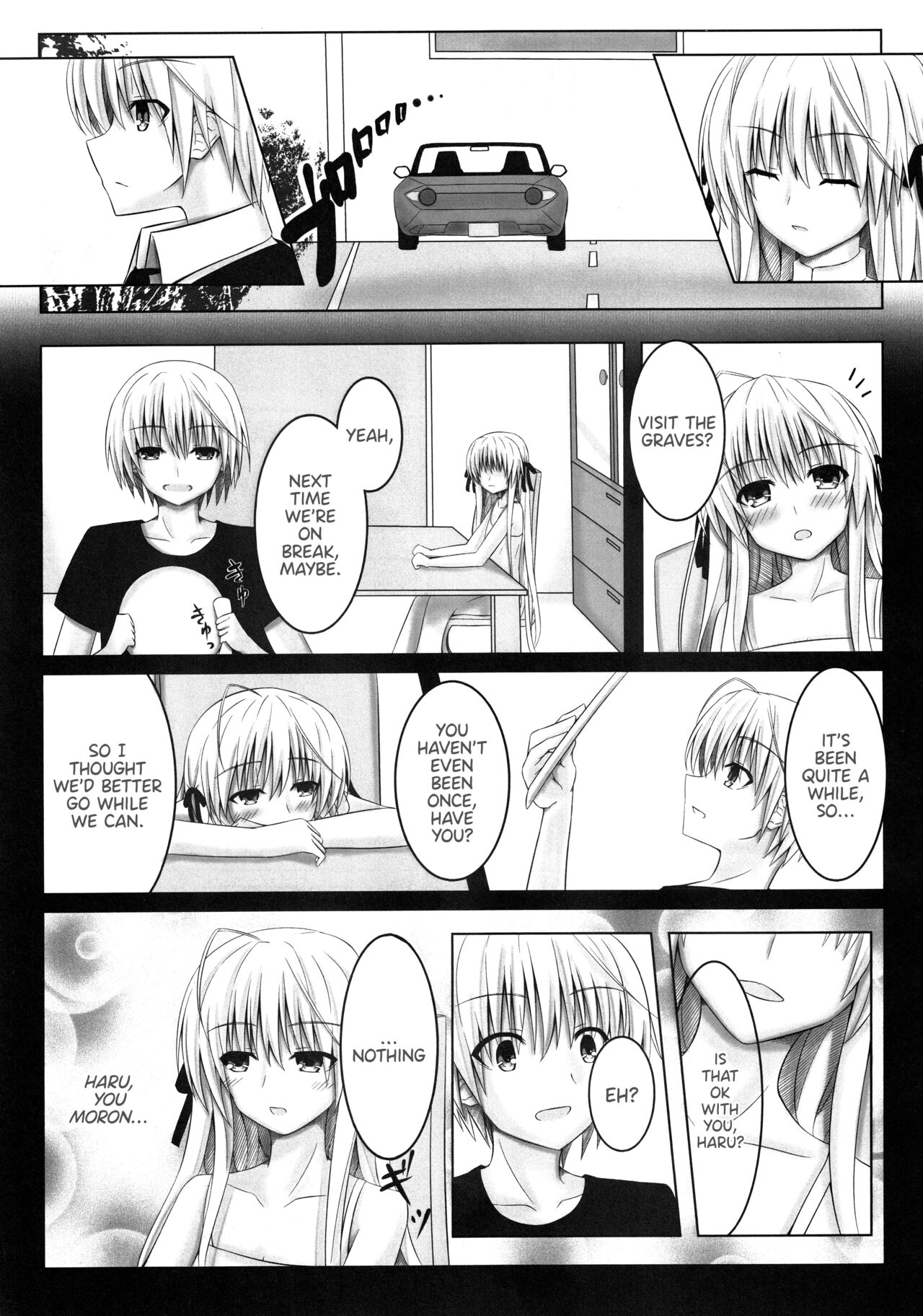 (C95) [Tetsunabe (Nyabe)]Futari no Mirai to Sono Saki to | Their Future, and What Came After(Yosuga no Sora) [English] [TRJR] Page 4