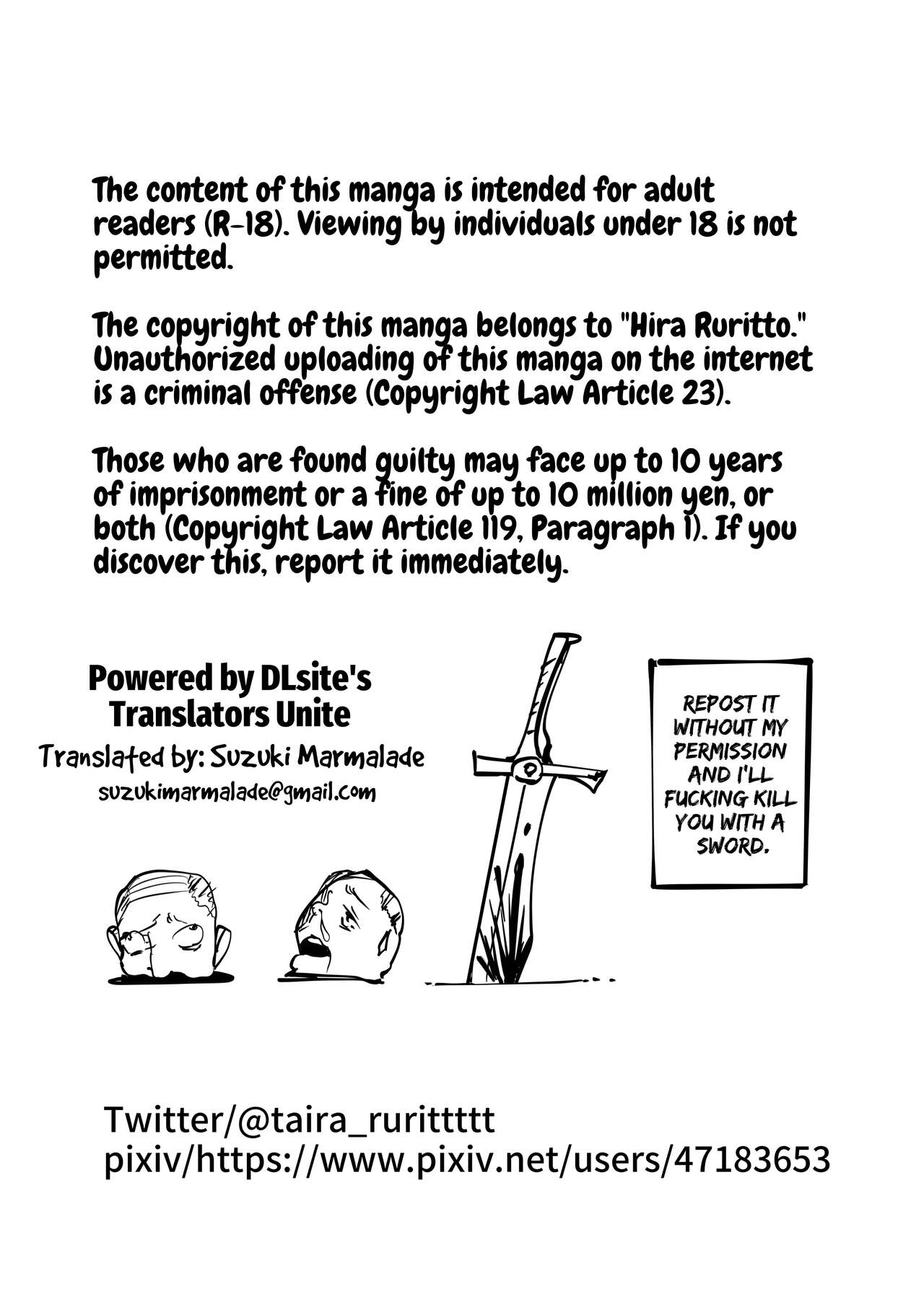 [Flat Rurit (Taira Rurit)]Seiso na JK ni Chinchin Hayashitara Zenbu Bukkowareta Hanashi | All Hell Was Unleashed When A Prim & Proper JK Grew A Dick[English] [Suzuki Marmalade] Page 24