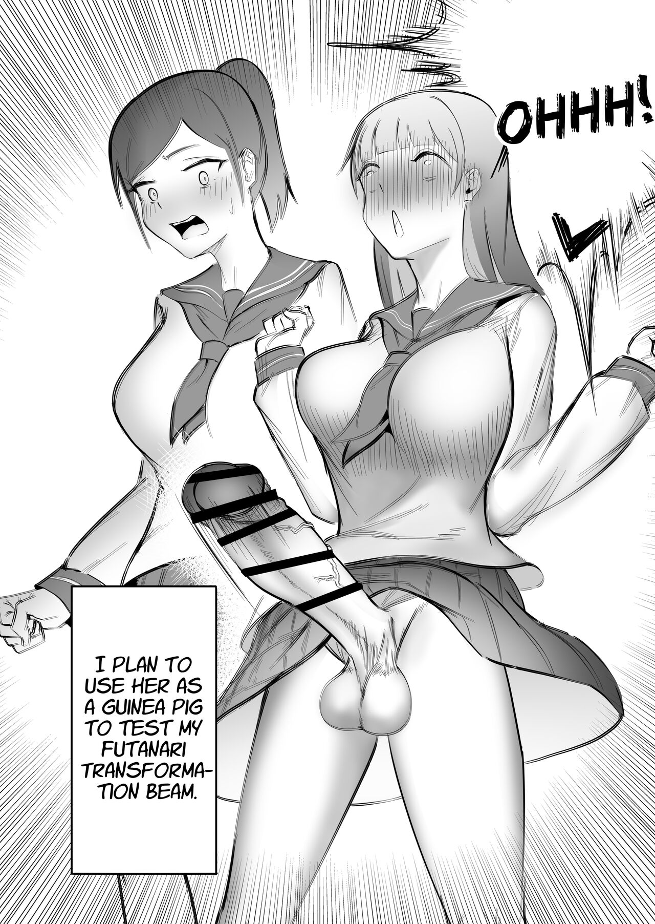 [Flat Rurit (Taira Rurit)]Seiso na JK ni Chinchin Hayashitara Zenbu Bukkowareta Hanashi | All Hell Was Unleashed When A Prim & Proper JK Grew A Dick[English] [Suzuki Marmalade] Page 3