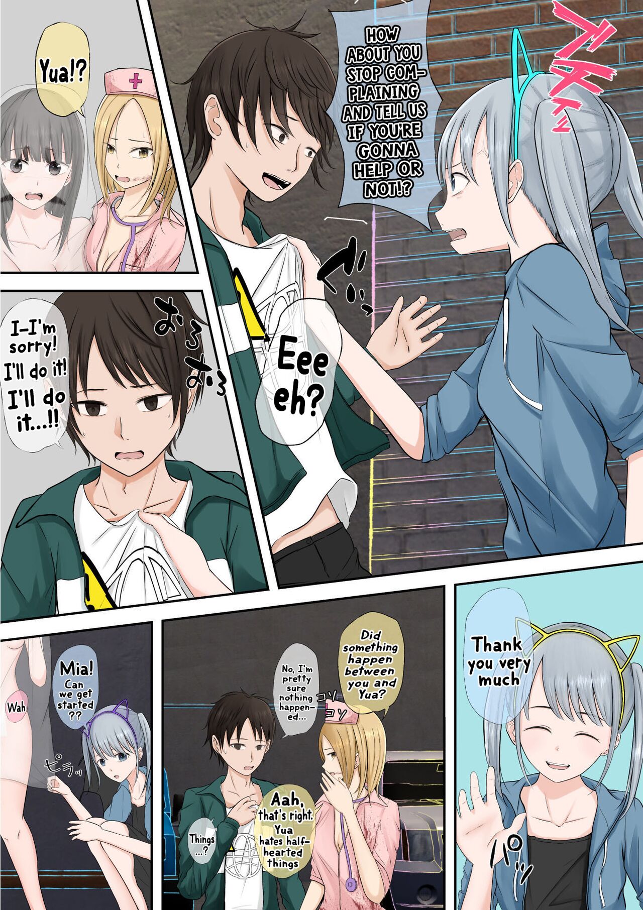 [Teiyouryou Neko]Halloween Roshutsu Shoujo | Halloween Exhibitionist Girl[English] [Hikari no Kaze] Page 134