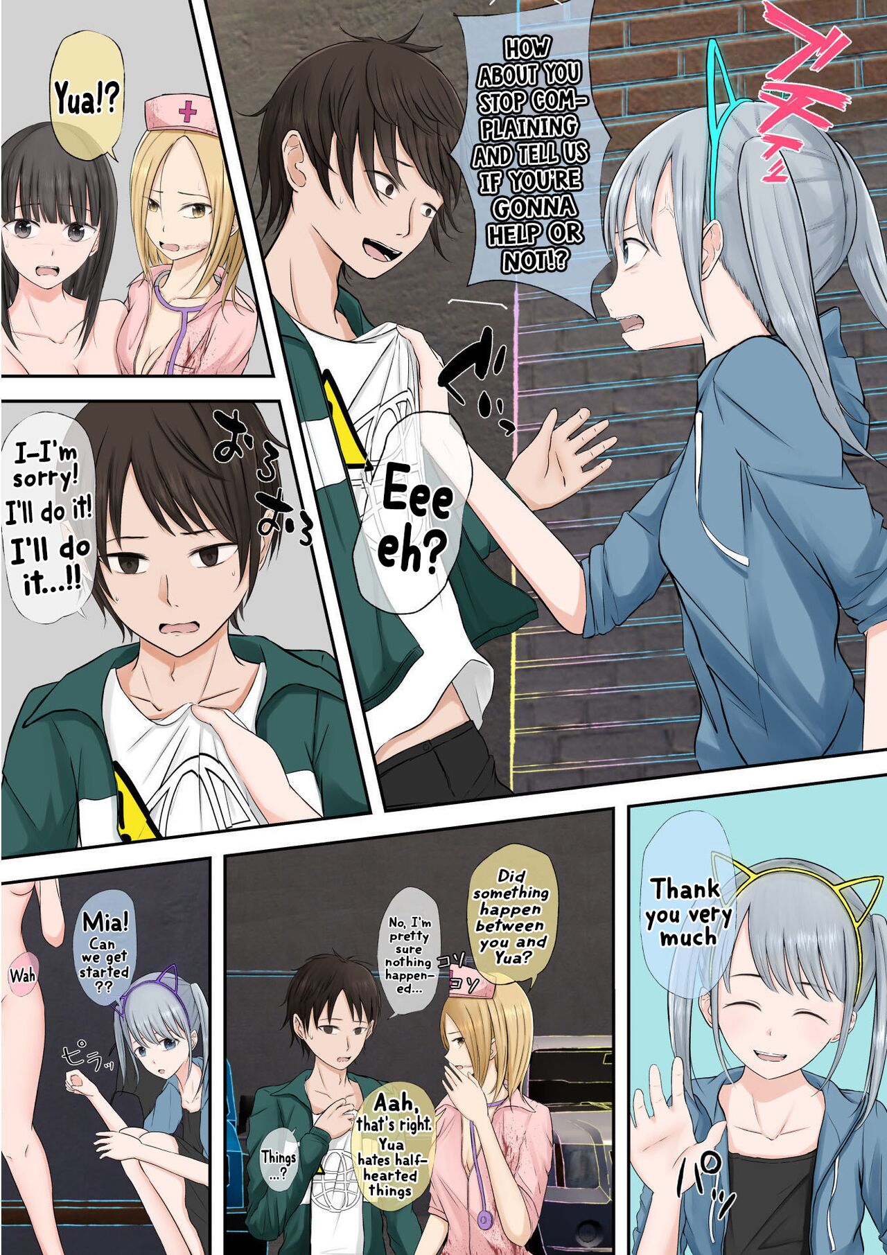 [Teiyouryou Neko]Halloween Roshutsu Shoujo | Halloween Exhibitionist Girl[English] [Hikari no Kaze] Page 217