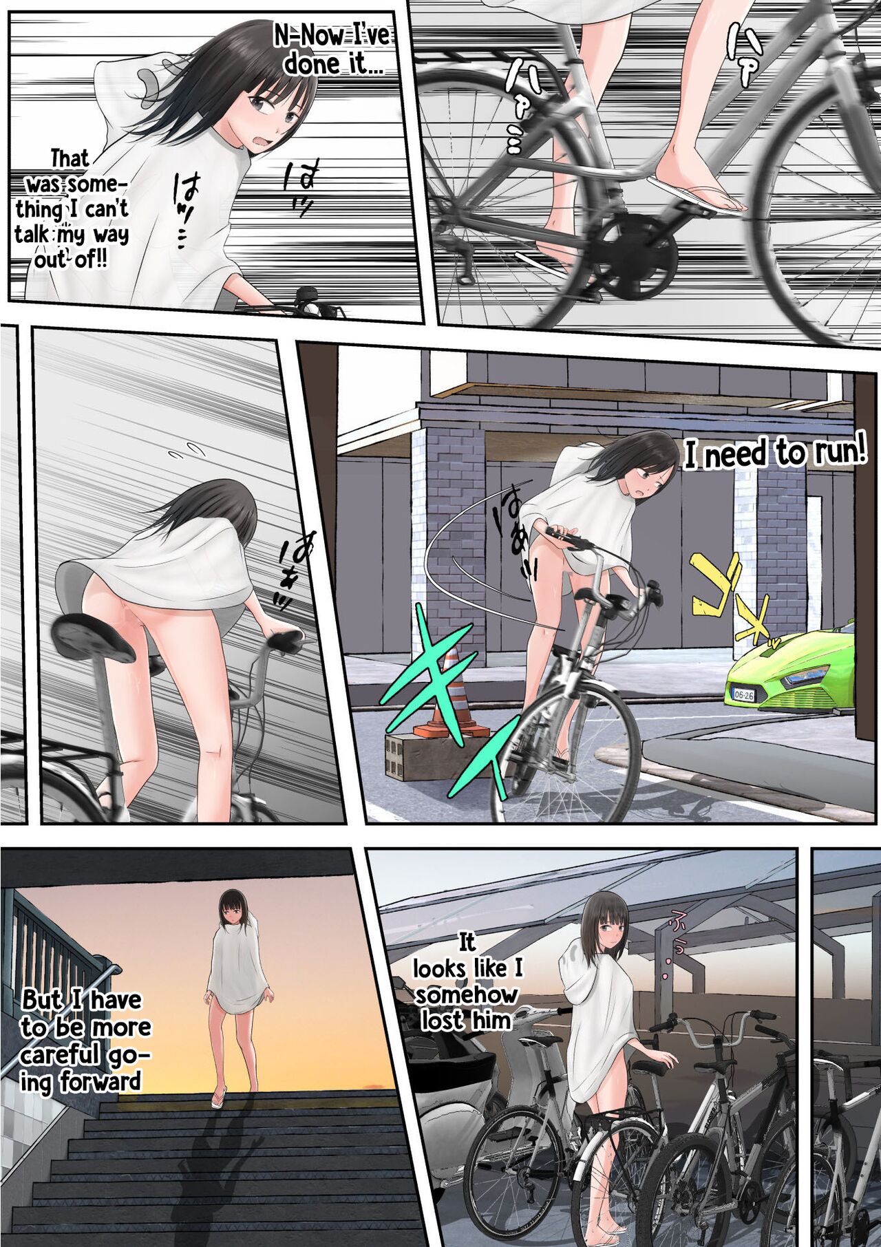 [Teiyouryou Neko]Halloween Roshutsu Shoujo | Halloween Exhibitionist Girl[English] [Hikari no Kaze] Page 22