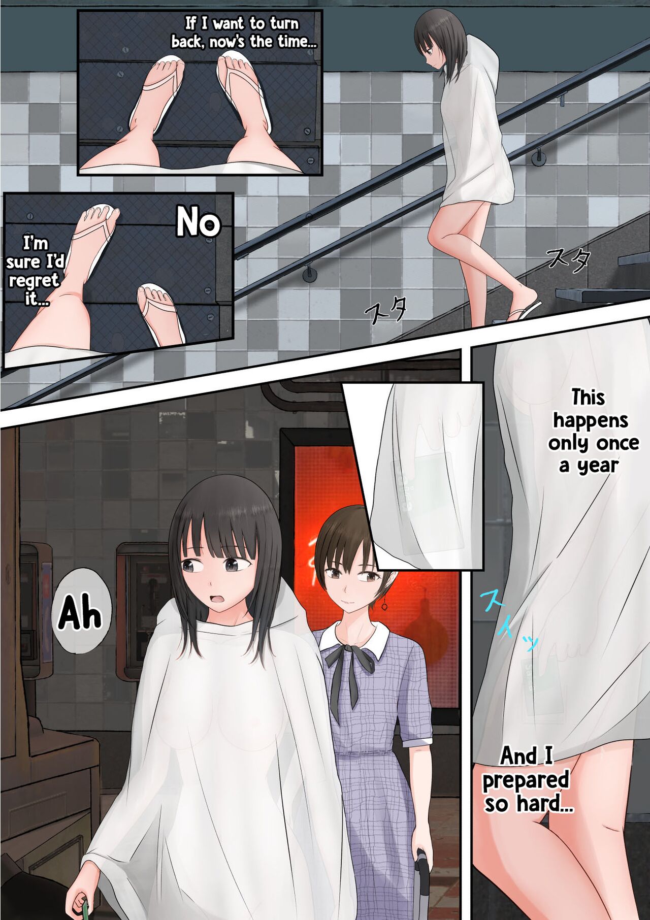 [Teiyouryou Neko]Halloween Roshutsu Shoujo | Halloween Exhibitionist Girl[English] [Hikari no Kaze] Page 23