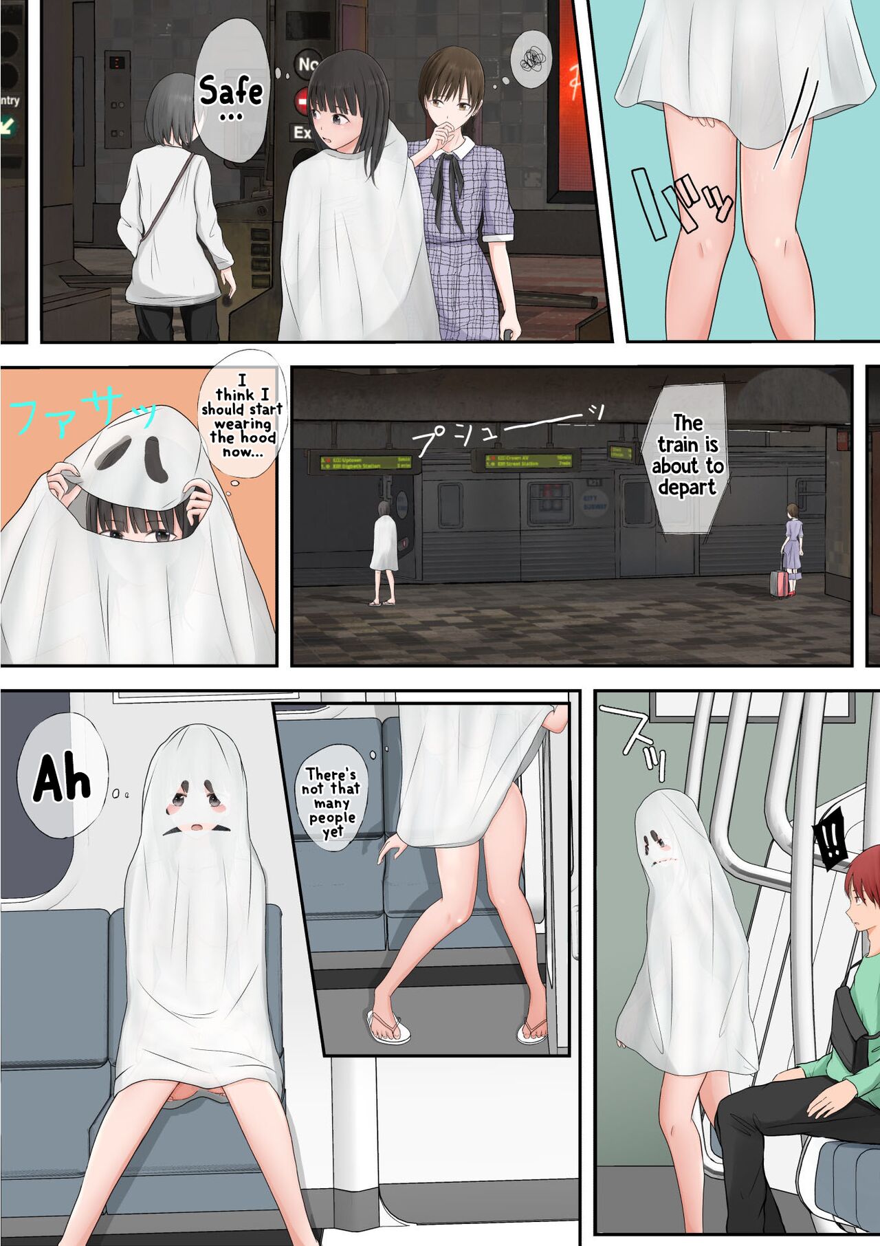 [Teiyouryou Neko]Halloween Roshutsu Shoujo | Halloween Exhibitionist Girl[English] [Hikari no Kaze] Page 25
