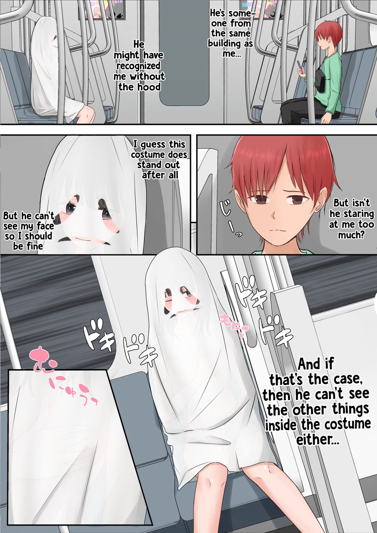 [Teiyouryou Neko]Halloween Roshutsu Shoujo | Halloween Exhibitionist Girl[English] [Hikari no Kaze] Page 26