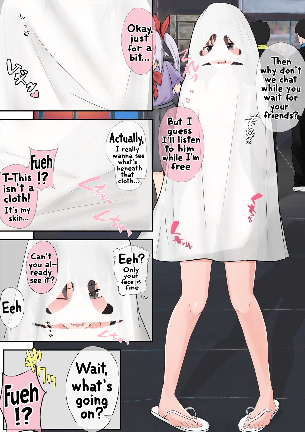 [Teiyouryou Neko]Halloween Roshutsu Shoujo | Halloween Exhibitionist Girl[English] [Hikari no Kaze] Page 39