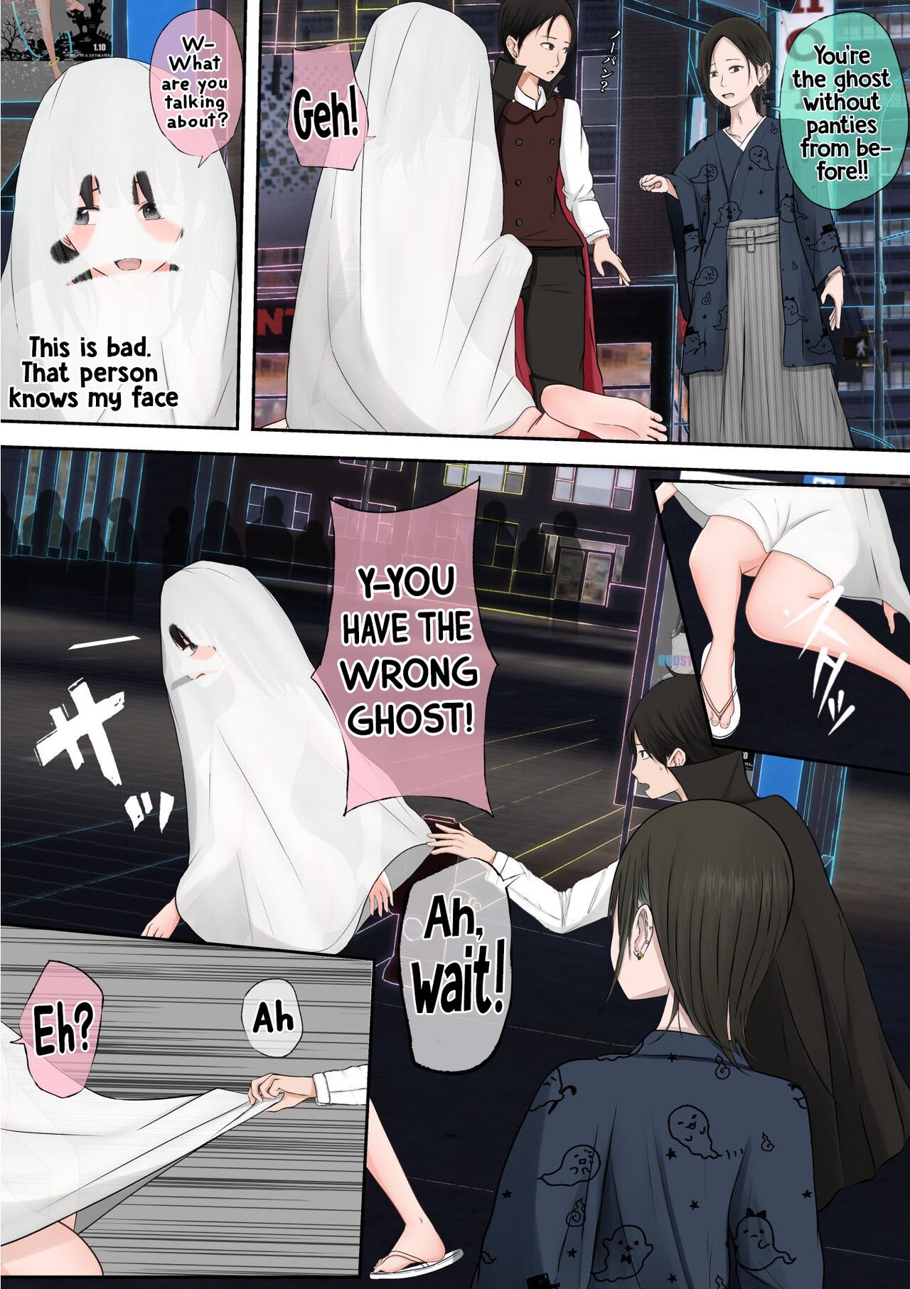 [Teiyouryou Neko]Halloween Roshutsu Shoujo | Halloween Exhibitionist Girl[English] [Hikari no Kaze] Page 42