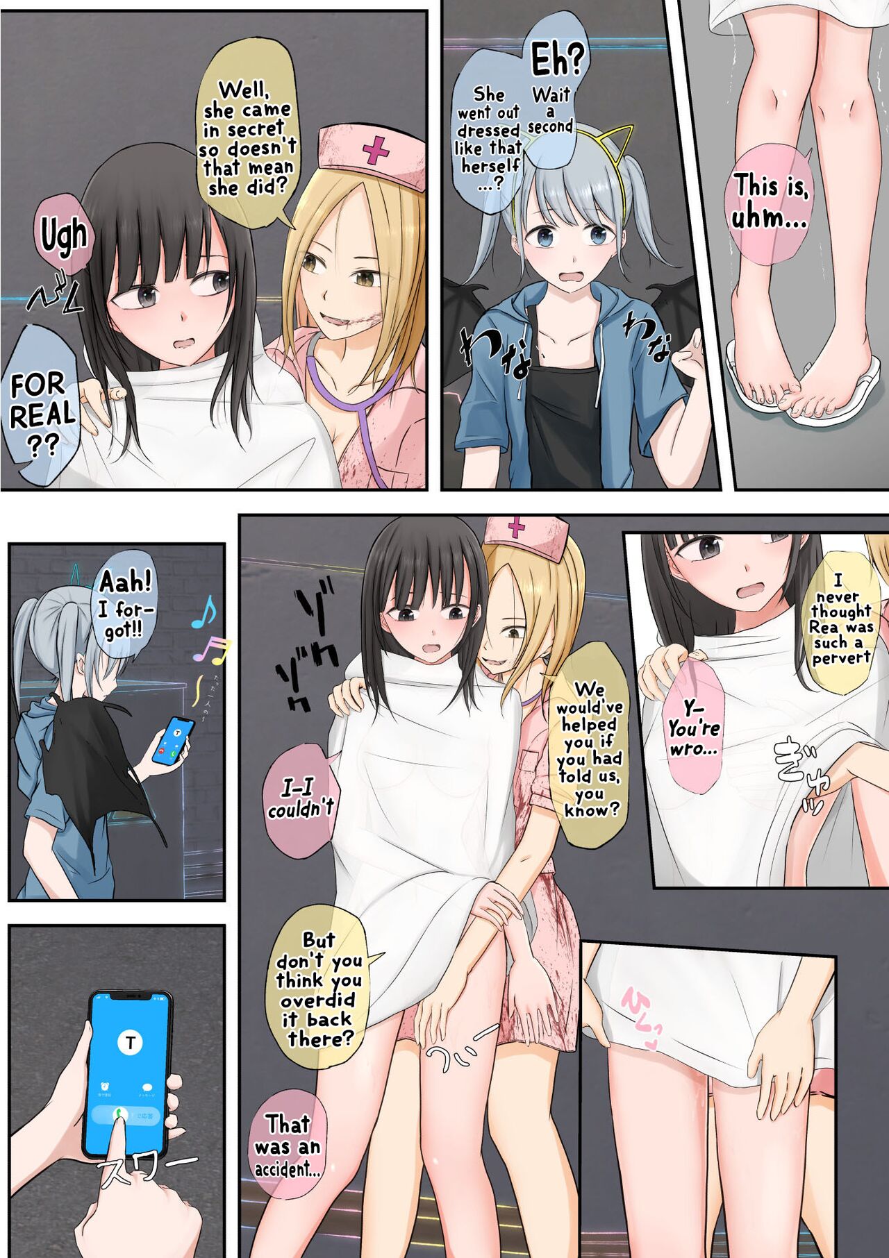 [Teiyouryou Neko]Halloween Roshutsu Shoujo | Halloween Exhibitionist Girl[English] [Hikari no Kaze] Page 47