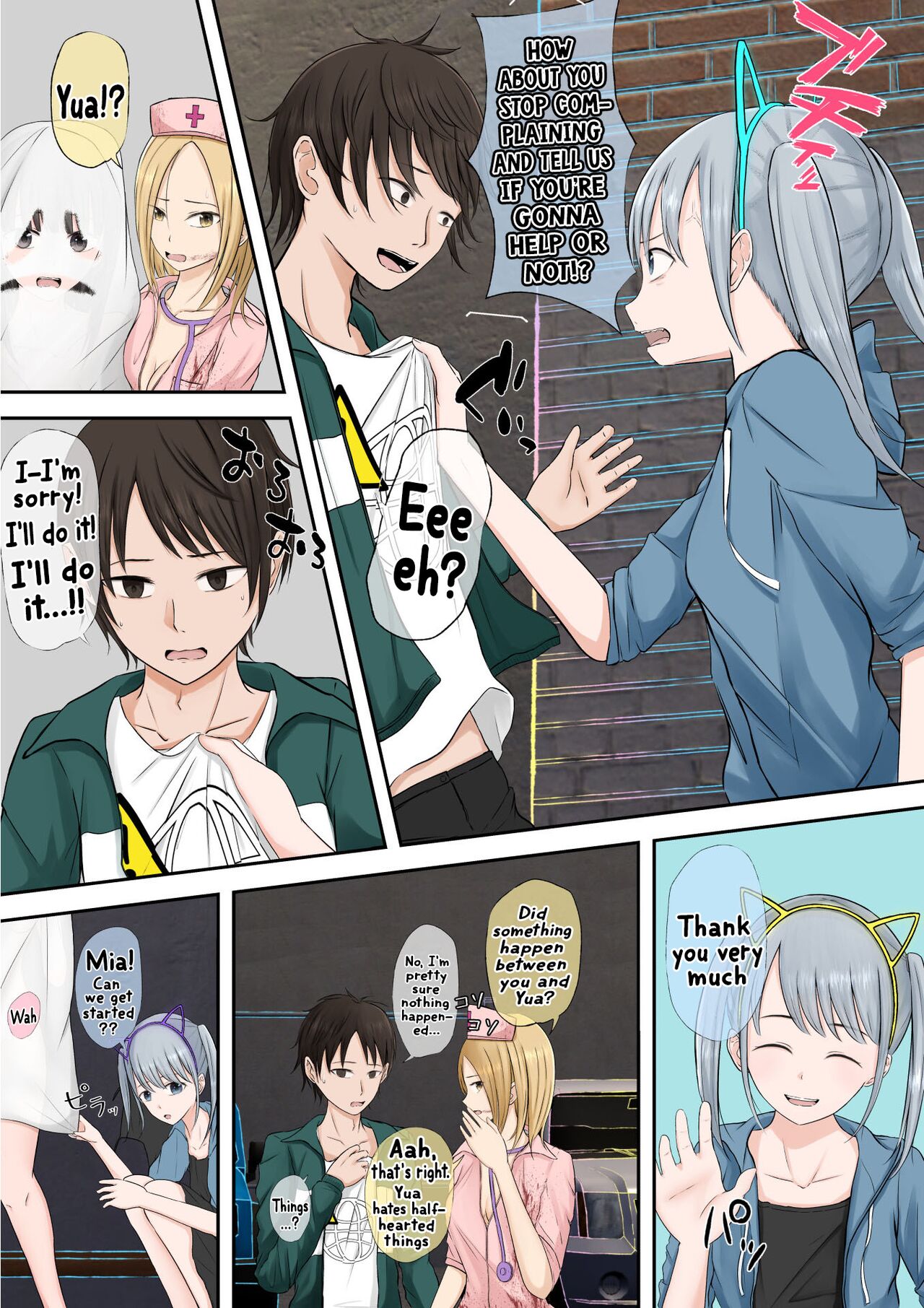 [Teiyouryou Neko]Halloween Roshutsu Shoujo | Halloween Exhibitionist Girl[English] [Hikari no Kaze] Page 51