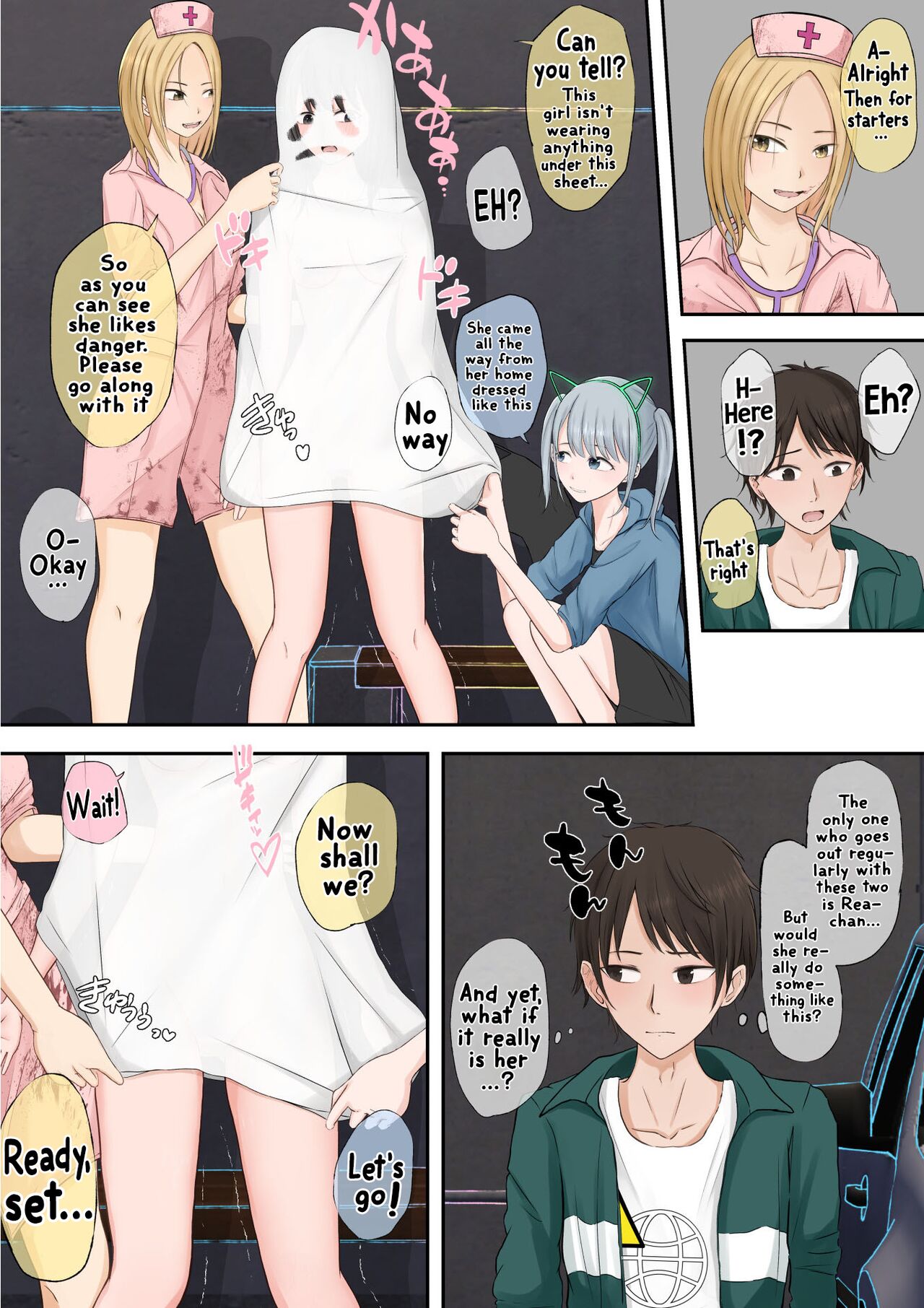 [Teiyouryou Neko]Halloween Roshutsu Shoujo | Halloween Exhibitionist Girl[English] [Hikari no Kaze] Page 52