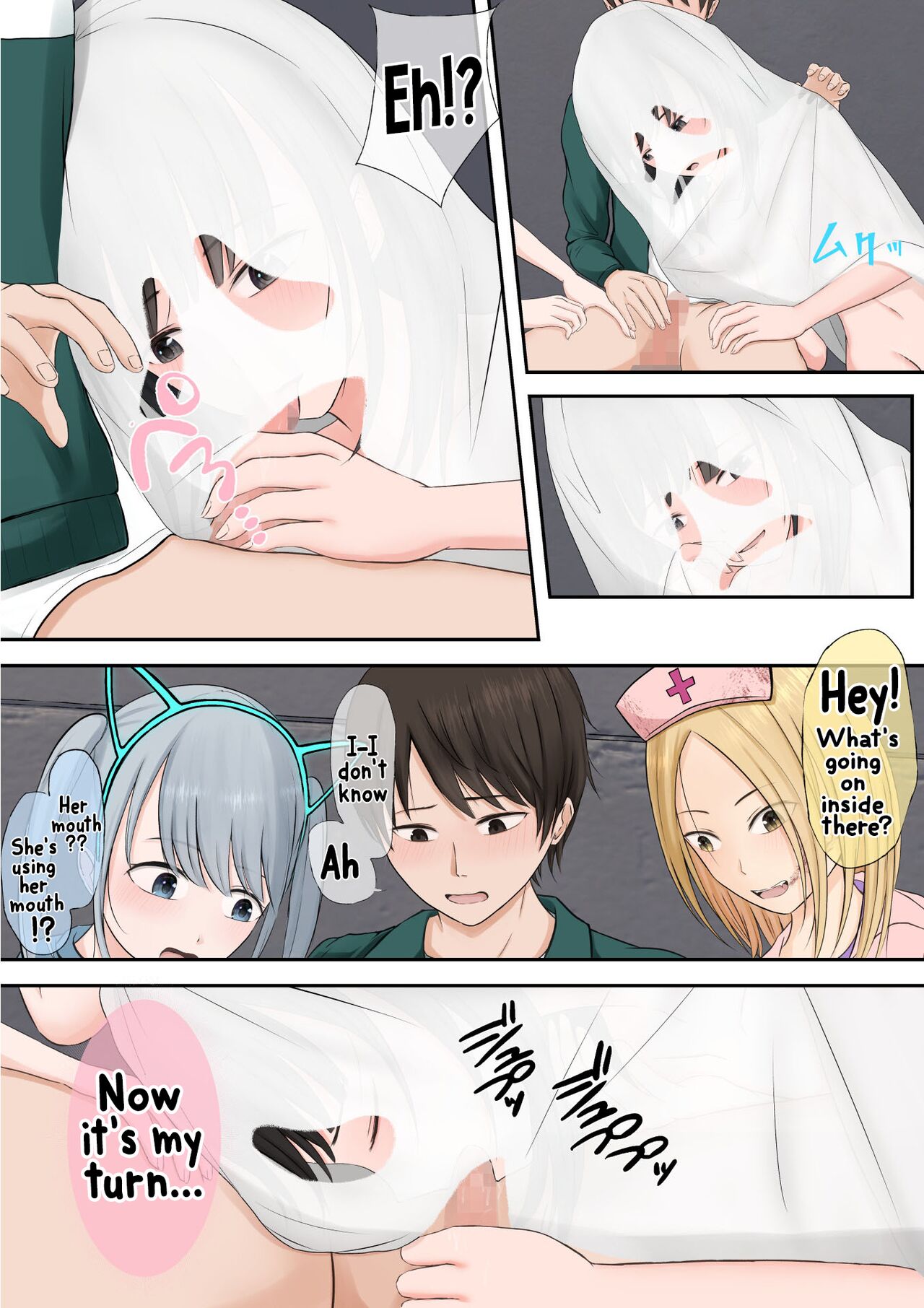 [Teiyouryou Neko]Halloween Roshutsu Shoujo | Halloween Exhibitionist Girl[English] [Hikari no Kaze] Page 62