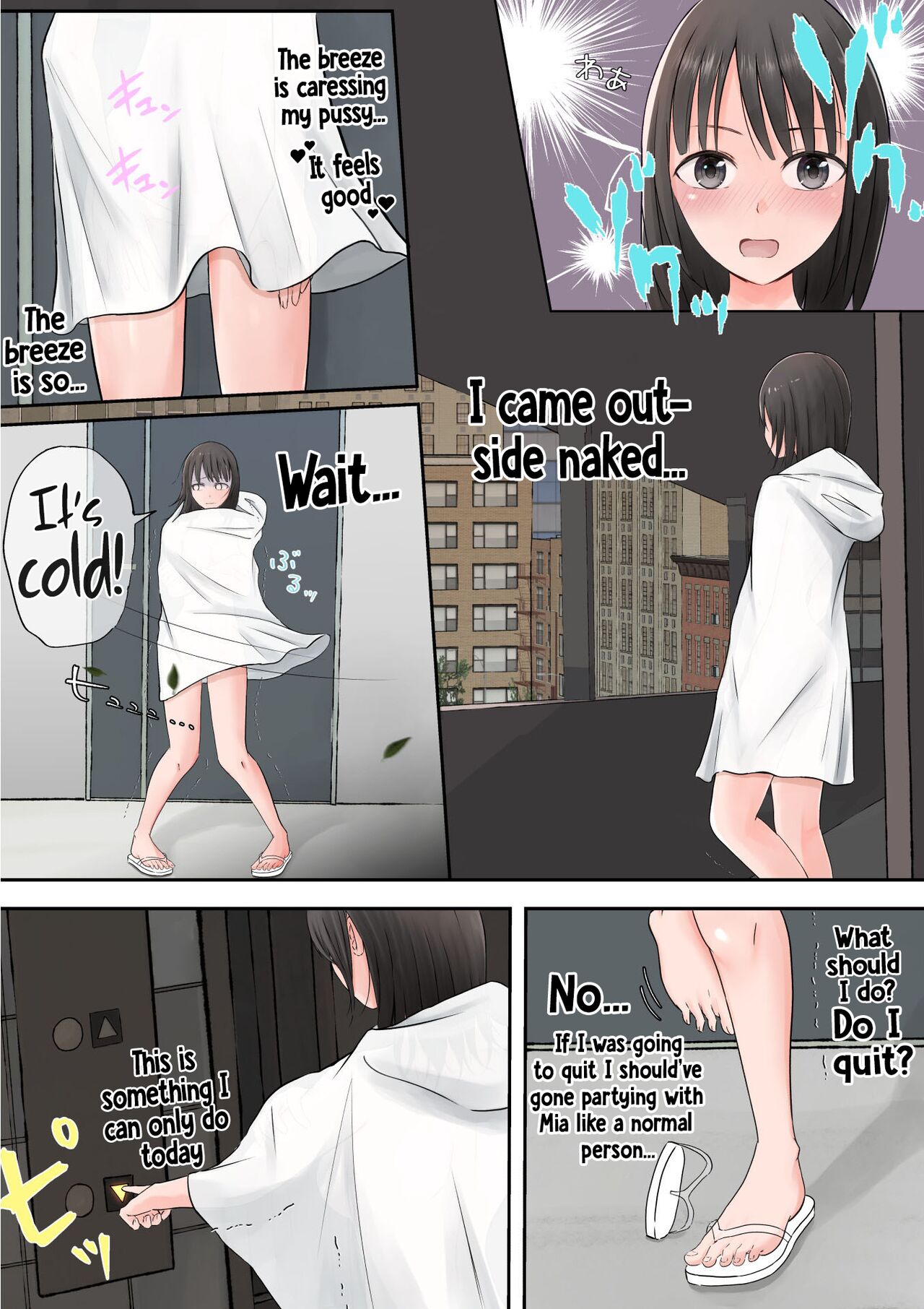 [Teiyouryou Neko]Halloween Roshutsu Shoujo | Halloween Exhibitionist Girl[English] [Hikari no Kaze] Page 7
