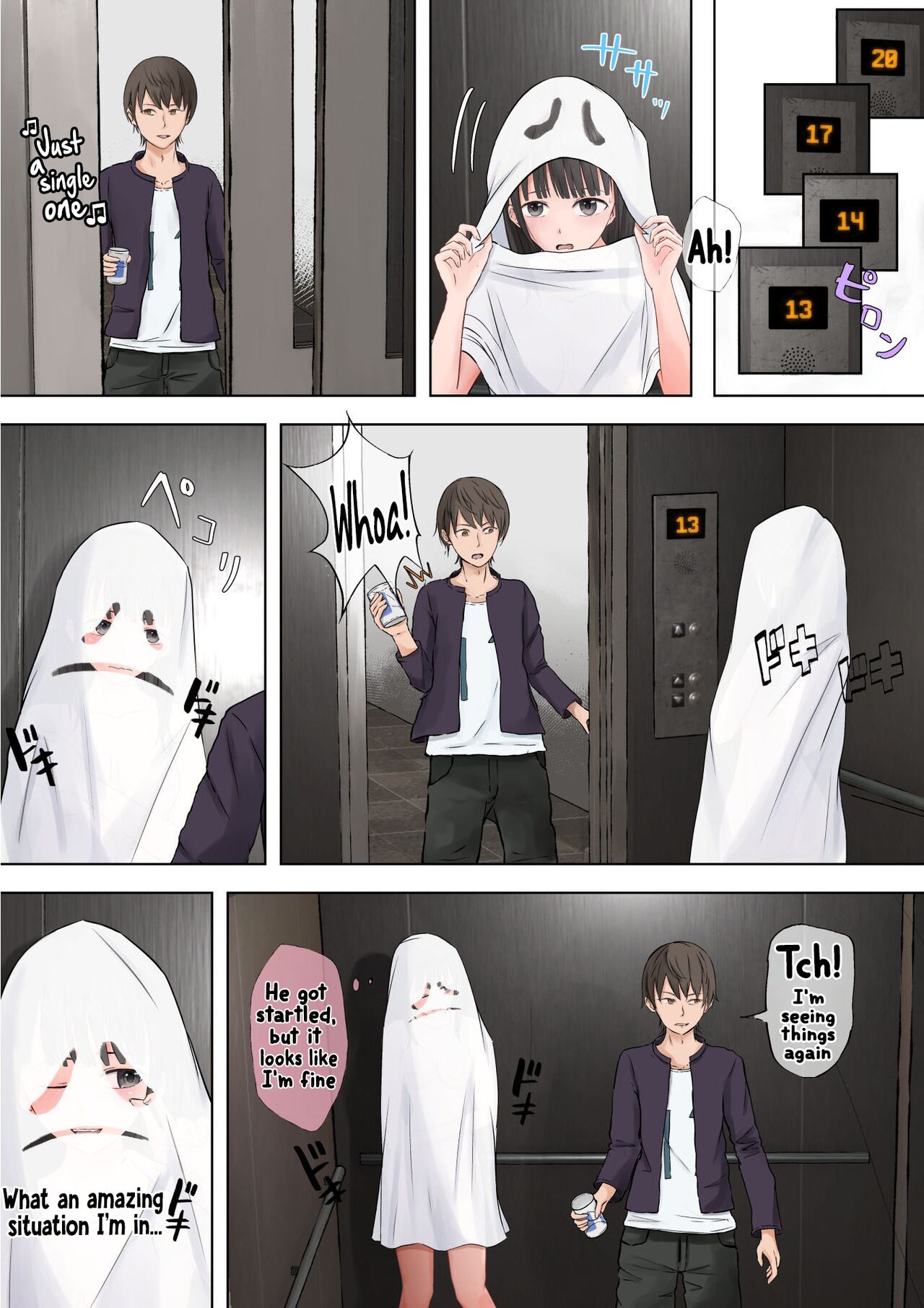 [Teiyouryou Neko]Halloween Roshutsu Shoujo | Halloween Exhibitionist Girl[English] [Hikari no Kaze] Page 8