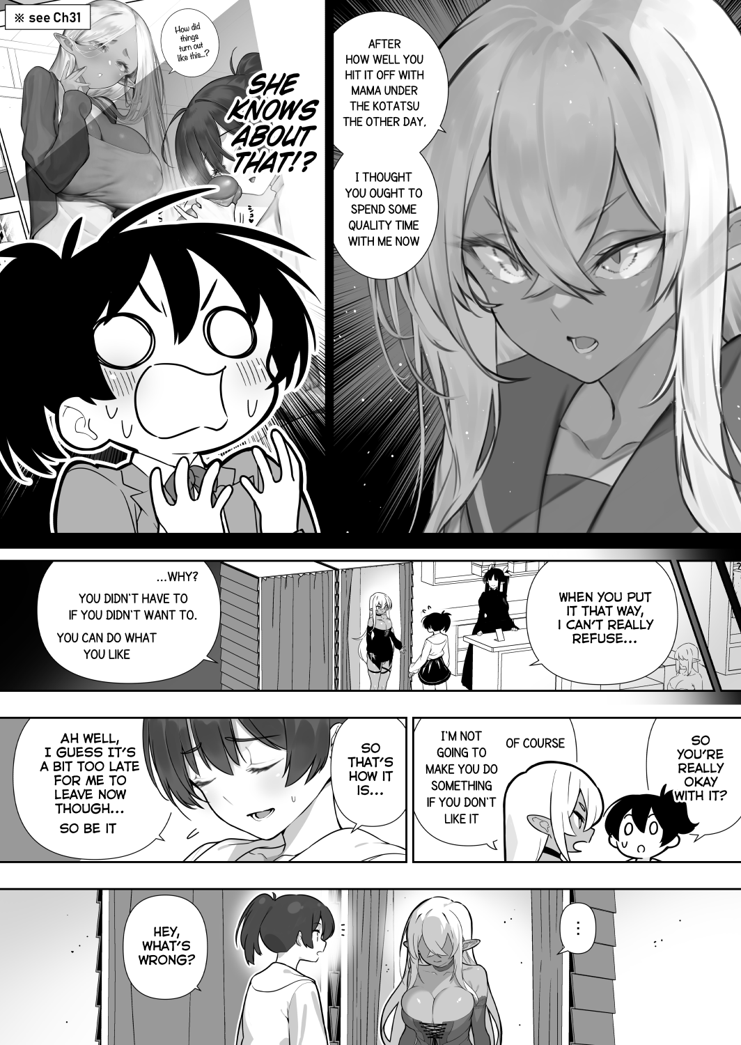 [Kawakami Masaki]Futanari no Elf[English] [Decensored] [Ongoing] Page 214