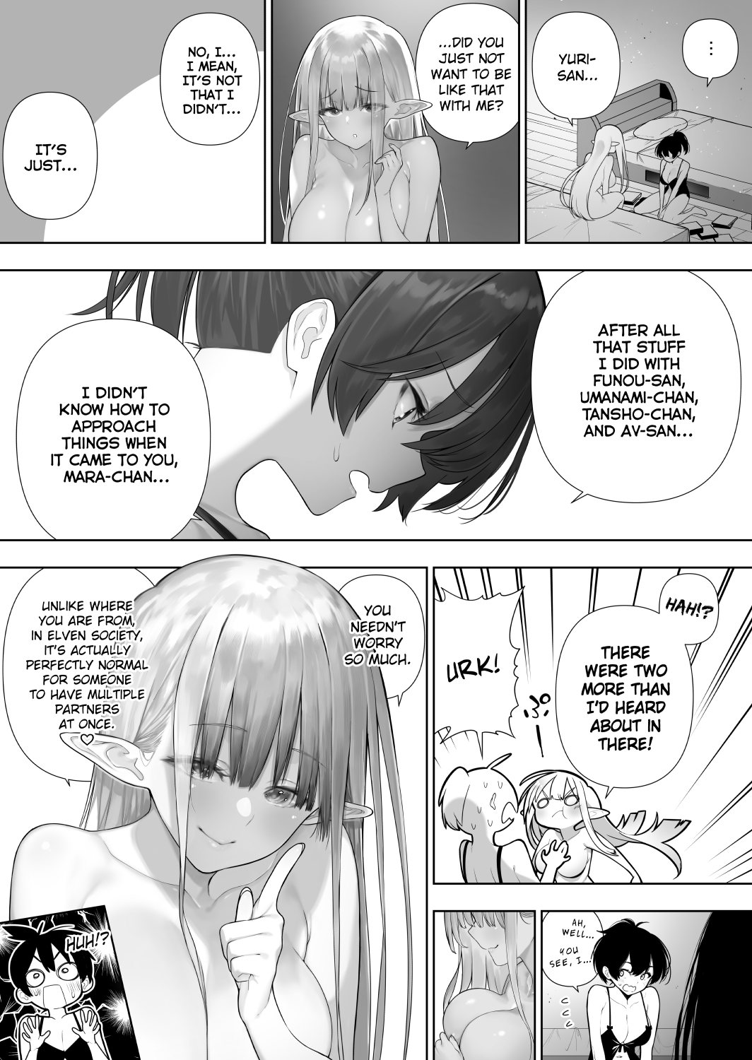 [Kawakami Masaki]Futanari no Elf[English] [Decensored] [Ongoing] Page 228