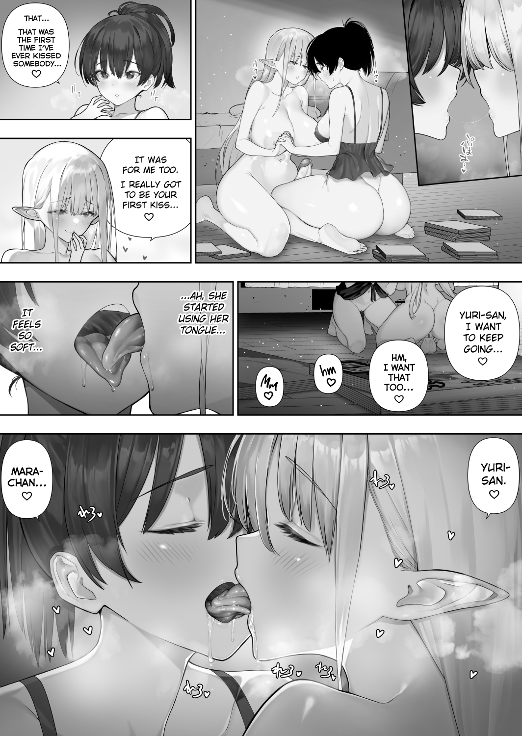 [Kawakami Masaki]Futanari no Elf[English] [Decensored] [Ongoing] Page 231