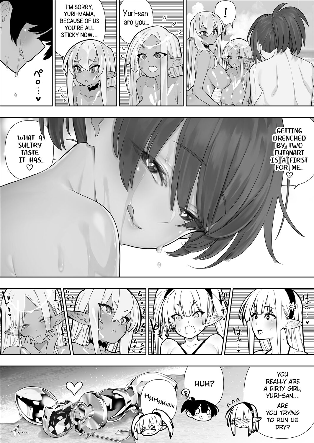 [Kawakami Masaki]Futanari no Elf[English] [Decensored] [Ongoing] Page 274