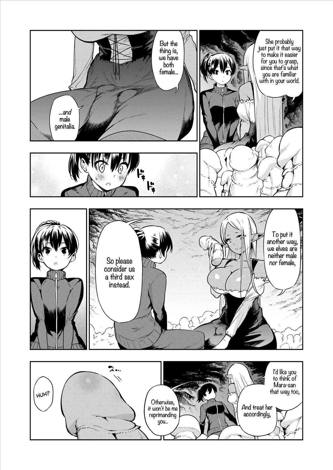 [Kawakami Masaki]Futanari no Elf[English] [Decensored] [Ongoing] Page 38