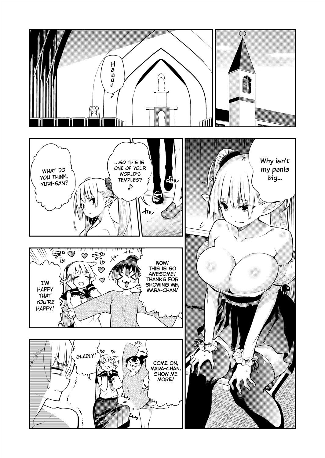 [Kawakami Masaki]Futanari no Elf[English] [Decensored] [Ongoing] Page 46