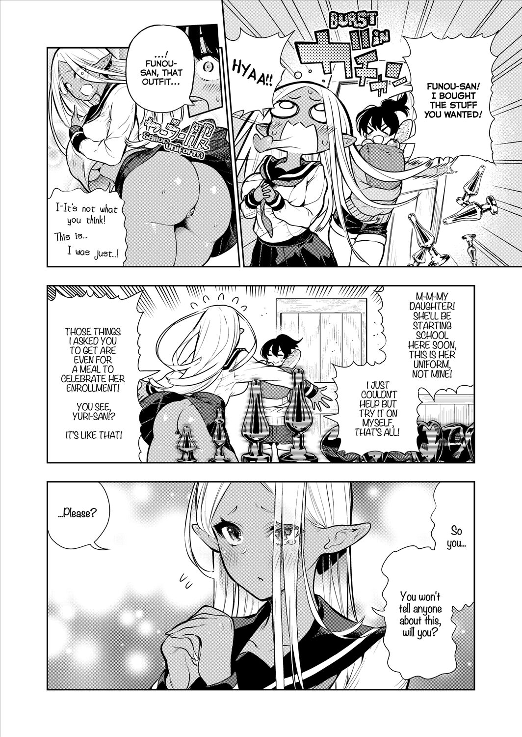 [Kawakami Masaki]Futanari no Elf[English] [Decensored] [Ongoing] Page 88
