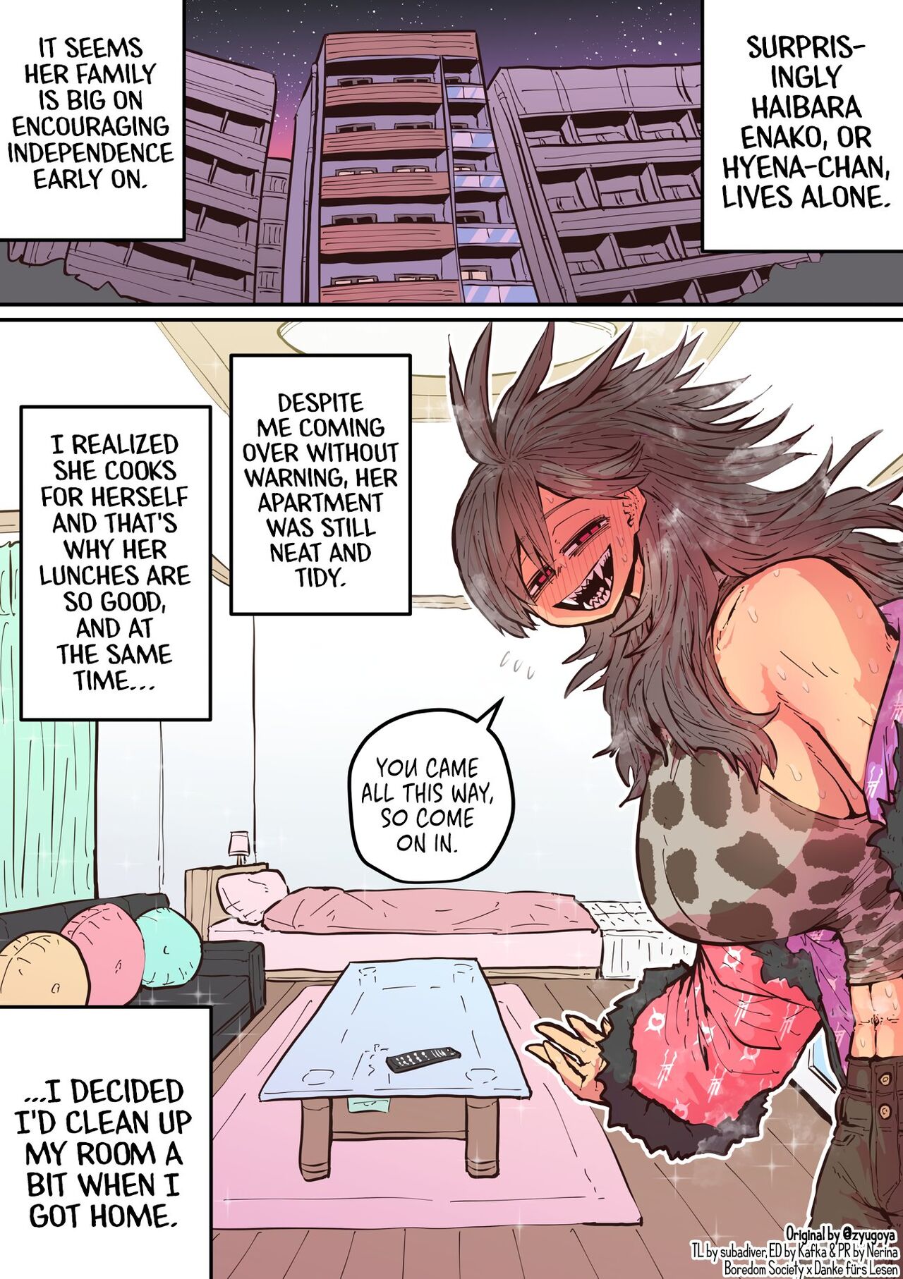 [Zyugoya]Being Targeted by Hyena-chan[English] [danke.moe] [Ongoing] Page 12