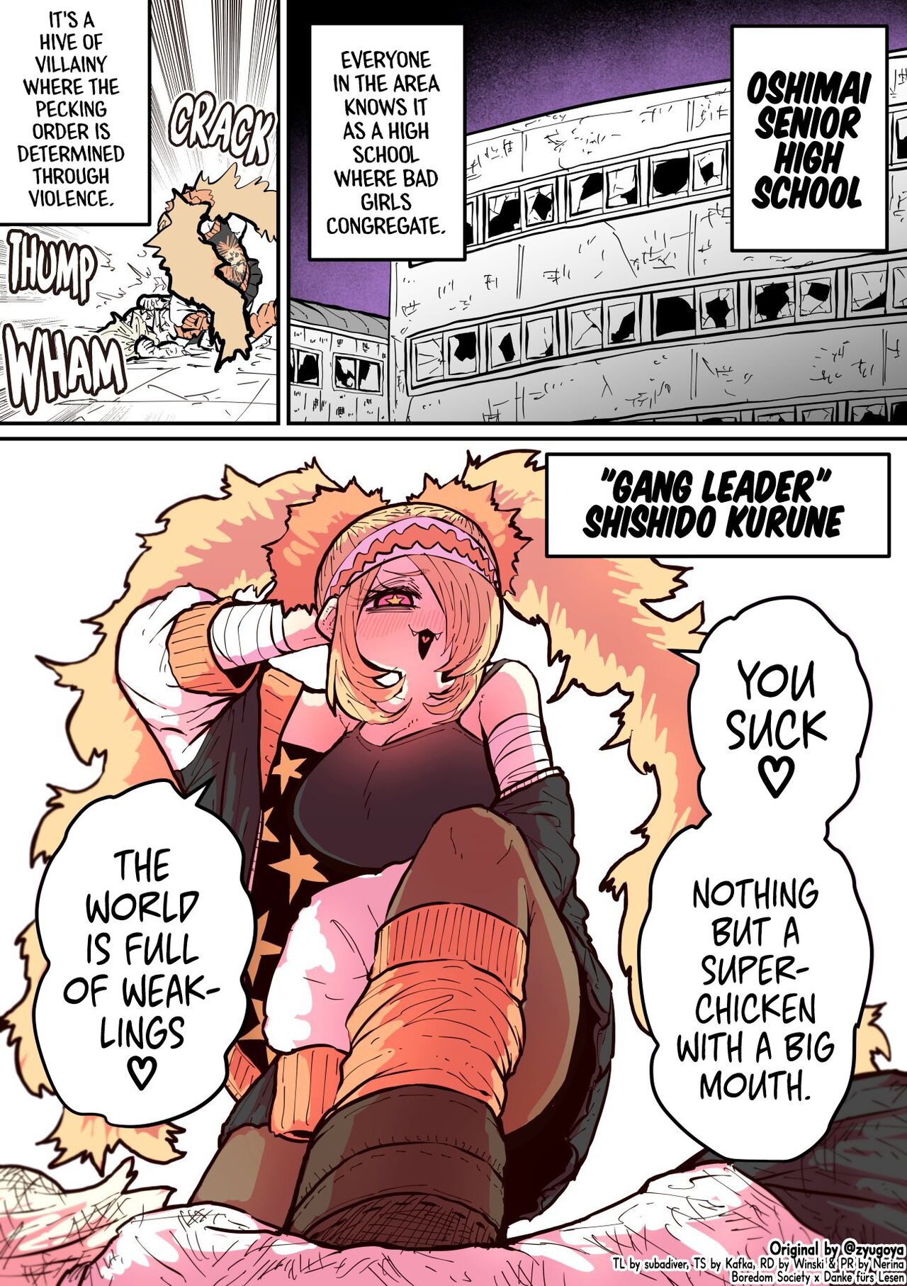 [Zyugoya]Being Targeted by Hyena-chan[English] [danke.moe] [Ongoing] Page 21