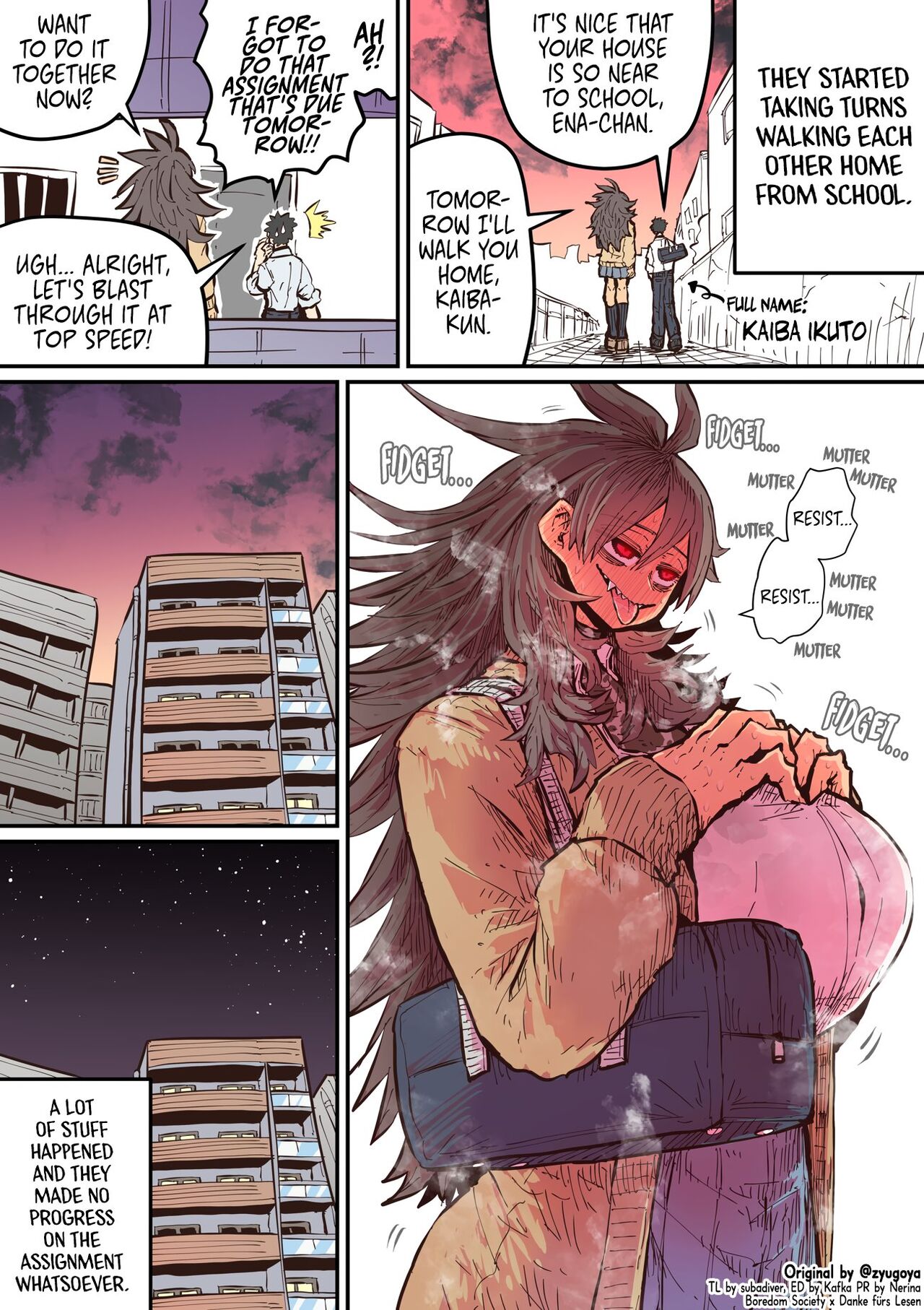 [Zyugoya]Being Targeted by Hyena-chan[English] [danke.moe] [Ongoing] Page 22