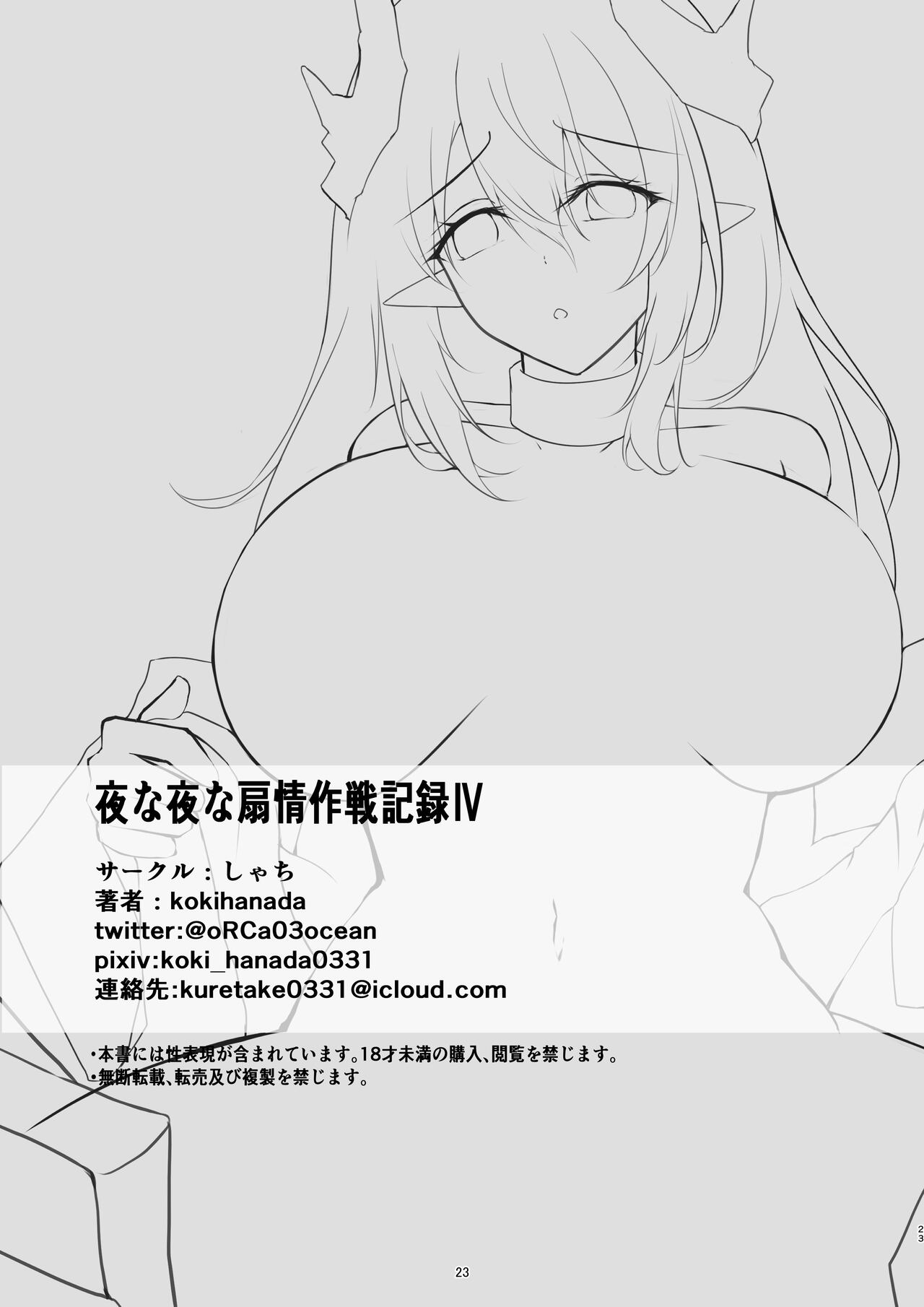 [Shachi (kokihanada)]Yona Yona Senjou Sakusen Kiroku IV(Arknights) [English] [Digital] [Decensored] Page 23