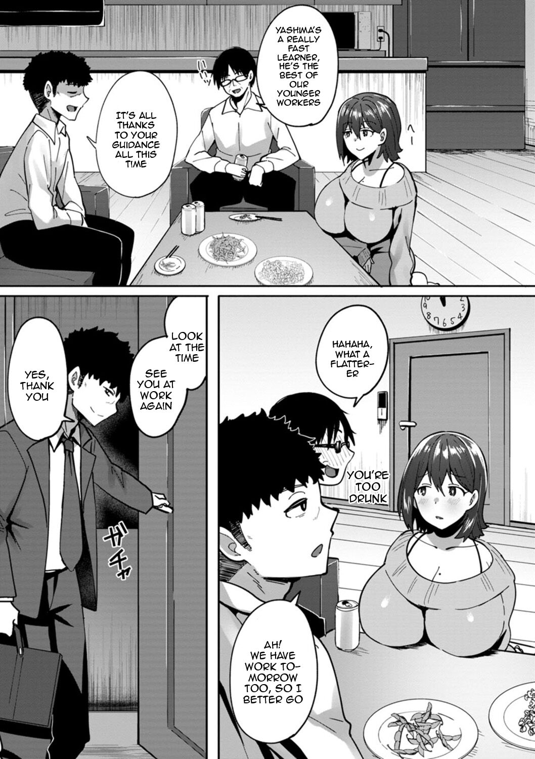[Skylader]Nikuzuma wa Netorareru | The Meaty Wife Gets Taken Away Ch. 1-4[English] {Doujins.com} [Digital] Page 6