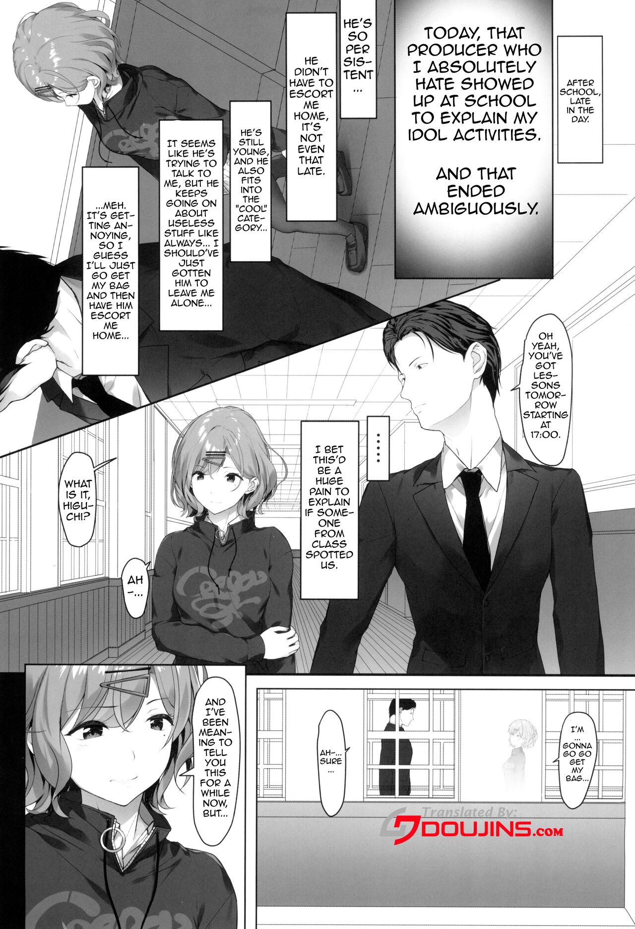 (COMIC1 BS-sai Special) [Seven Deadly Sins (homu)]Watashi... Anata no Koto Kirai desu | I... Hate You(THE iDOLM@STER: Shiny Colors) [English] {Doujins.com} Page 5